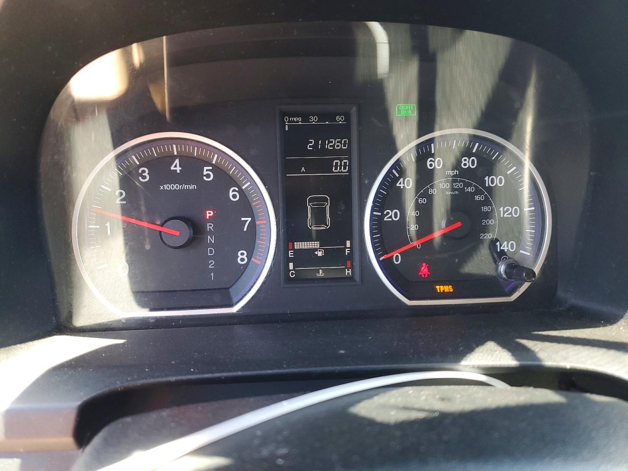 2009 Honda Cr-v Ex Brown vin: 5J6RE38579L014638