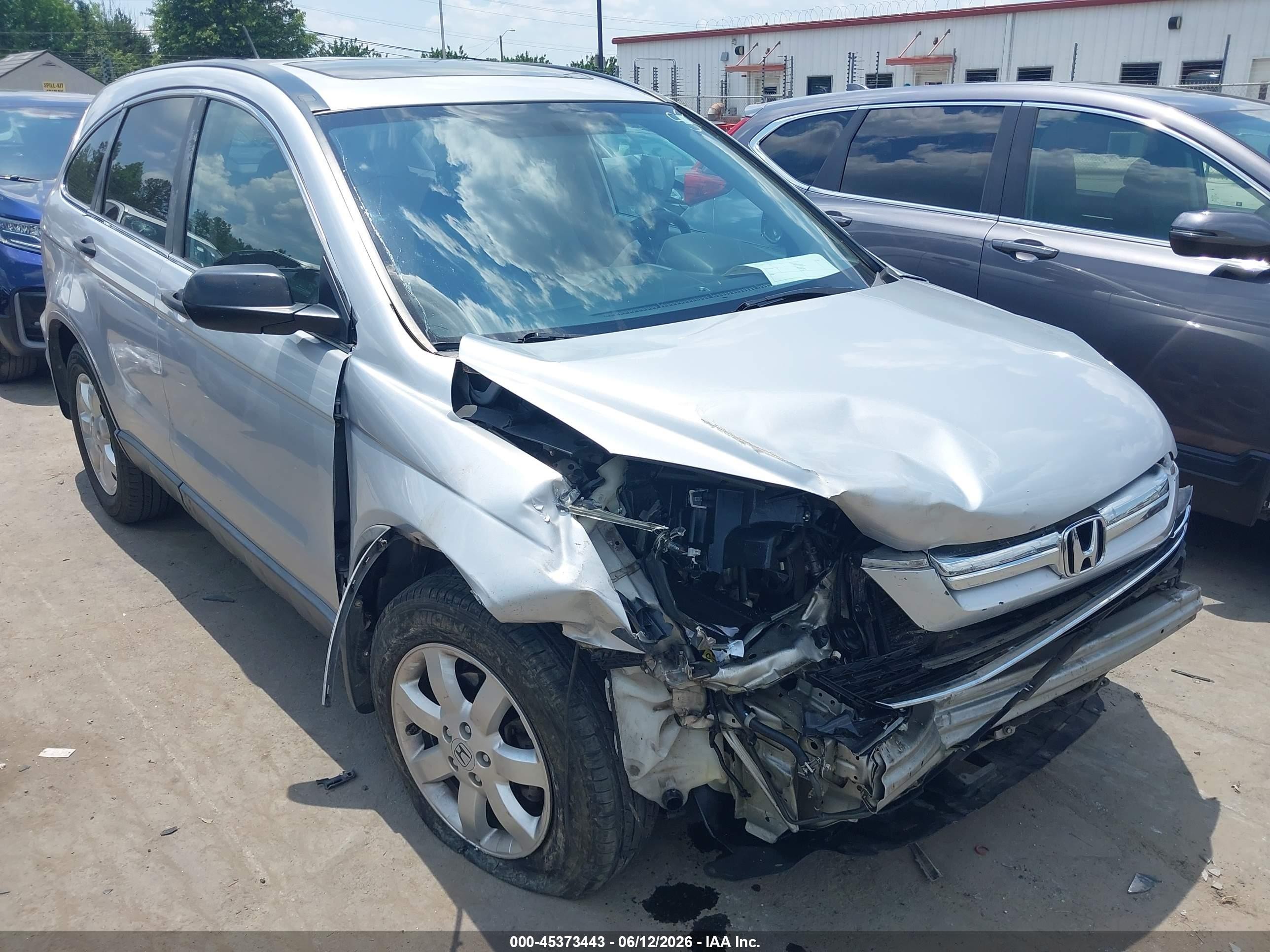 2009 Honda Cr-v Ex Silver vin: 5J6RE38579L016244