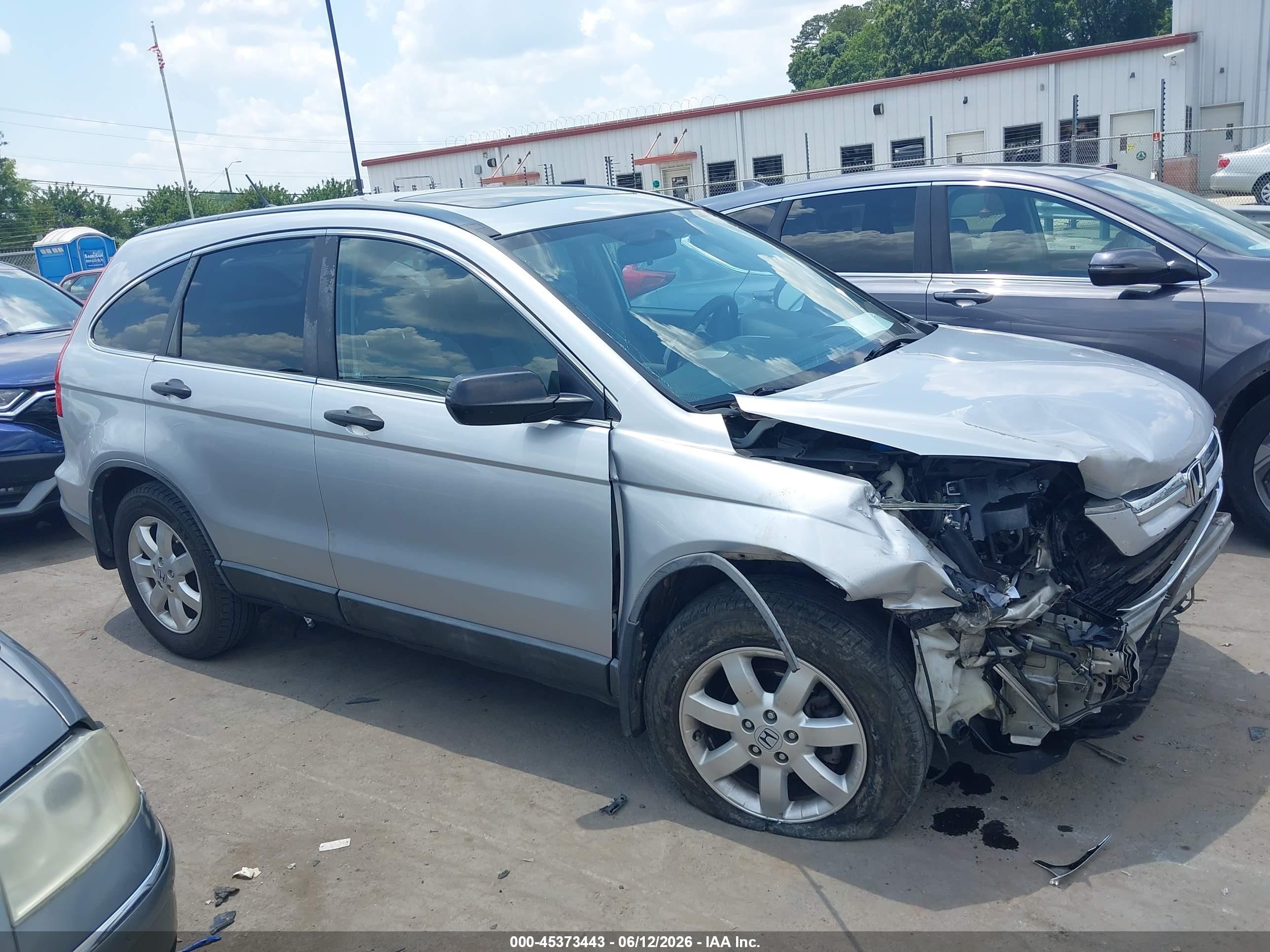 2009 Honda Cr-v Ex Silver vin: 5J6RE38579L016244