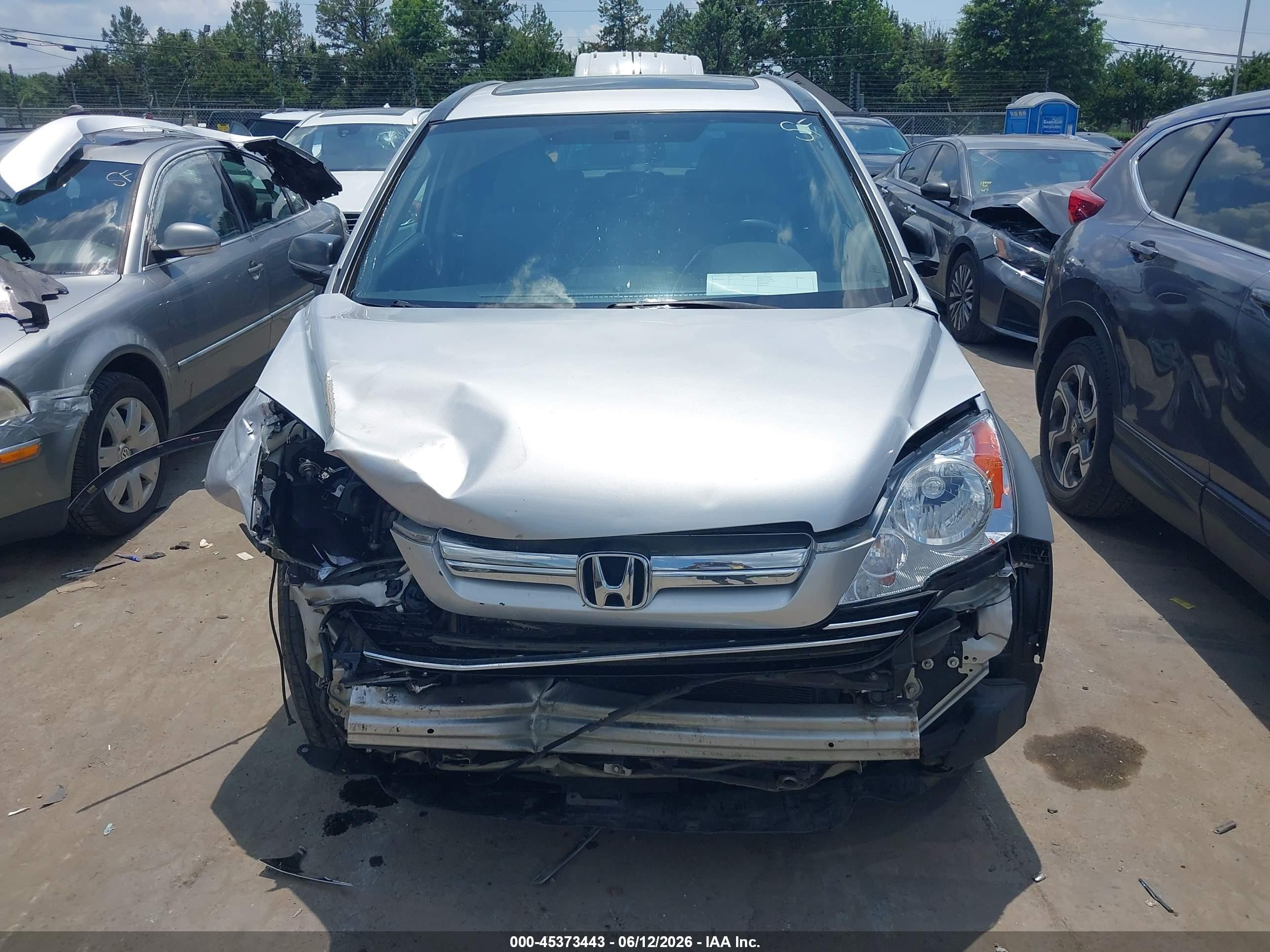 2009 Honda Cr-v Ex Silver vin: 5J6RE38579L016244