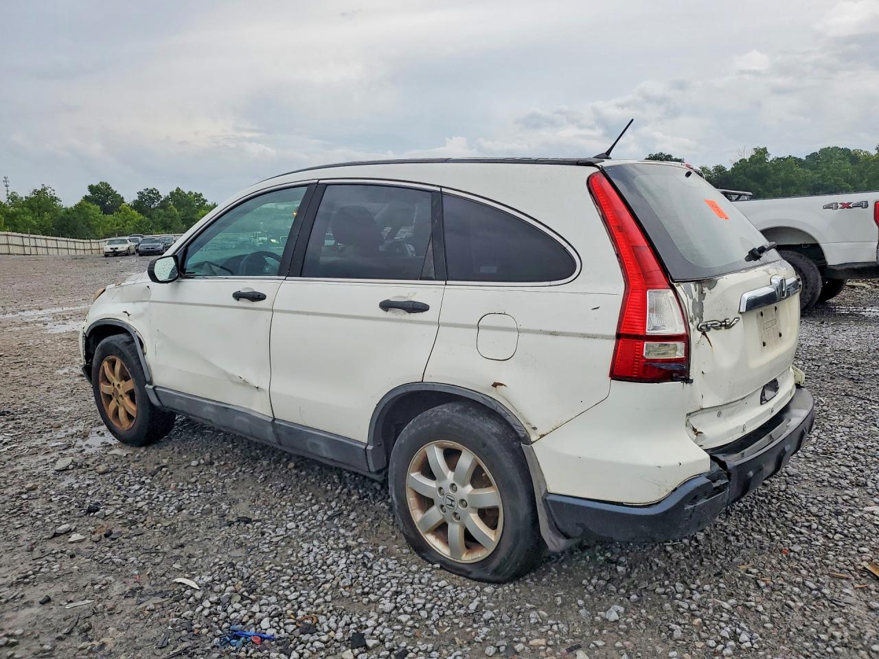 2008 Honda Cr-v Ex Белый vin: 5J6RE38588L005557
