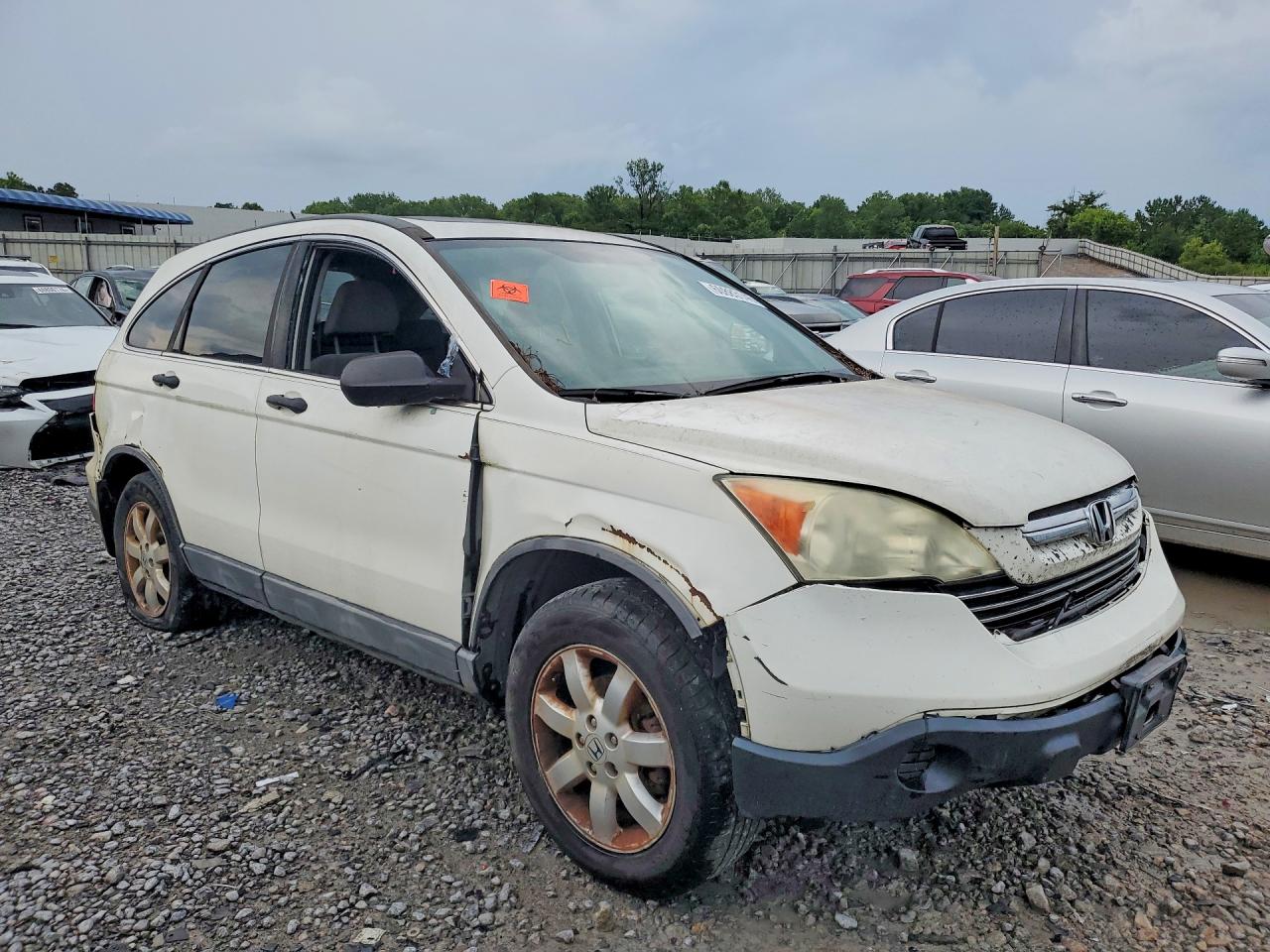 2008 Honda Cr-v Ex Белый vin: 5J6RE38588L005557