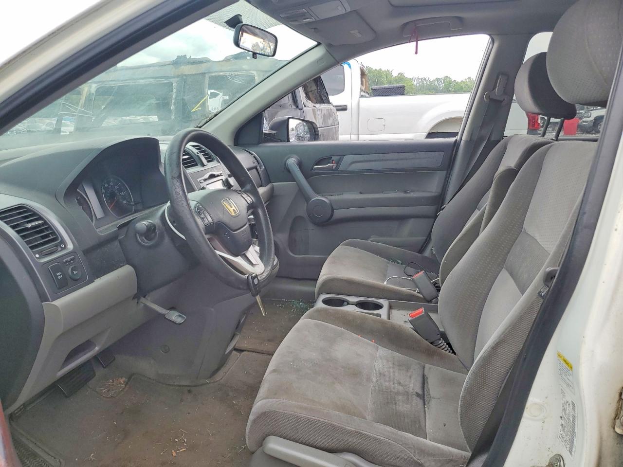 2008 Honda Cr-v Ex Белый vin: 5J6RE38588L005557