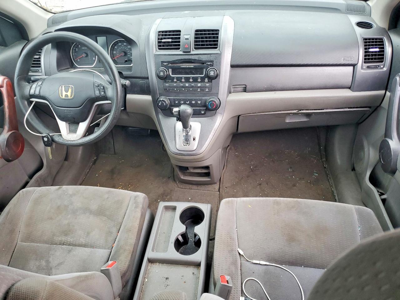 2008 Honda Cr-v Ex Белый vin: 5J6RE38588L005557