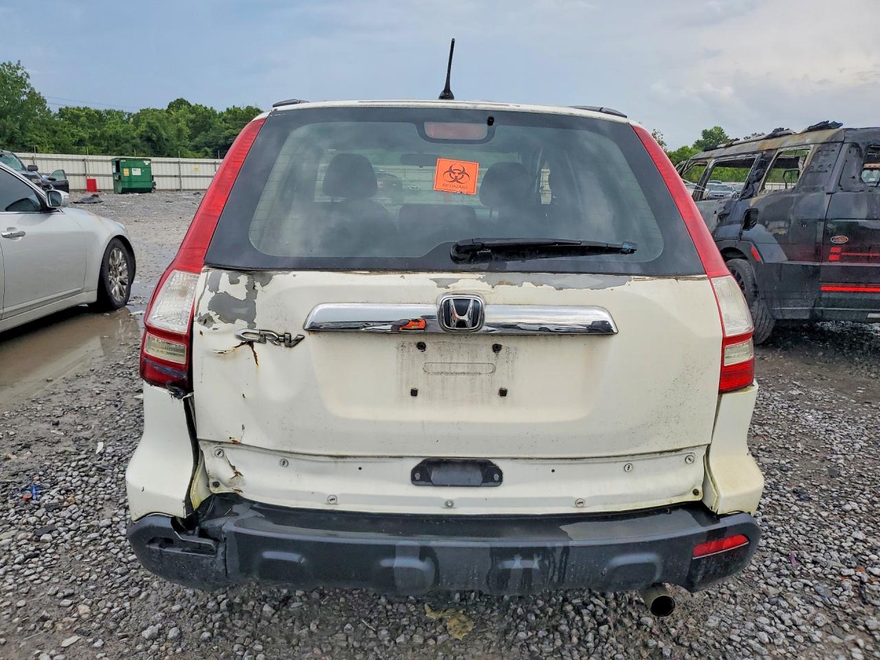 2008 Honda Cr-v Ex Белый vin: 5J6RE38588L005557