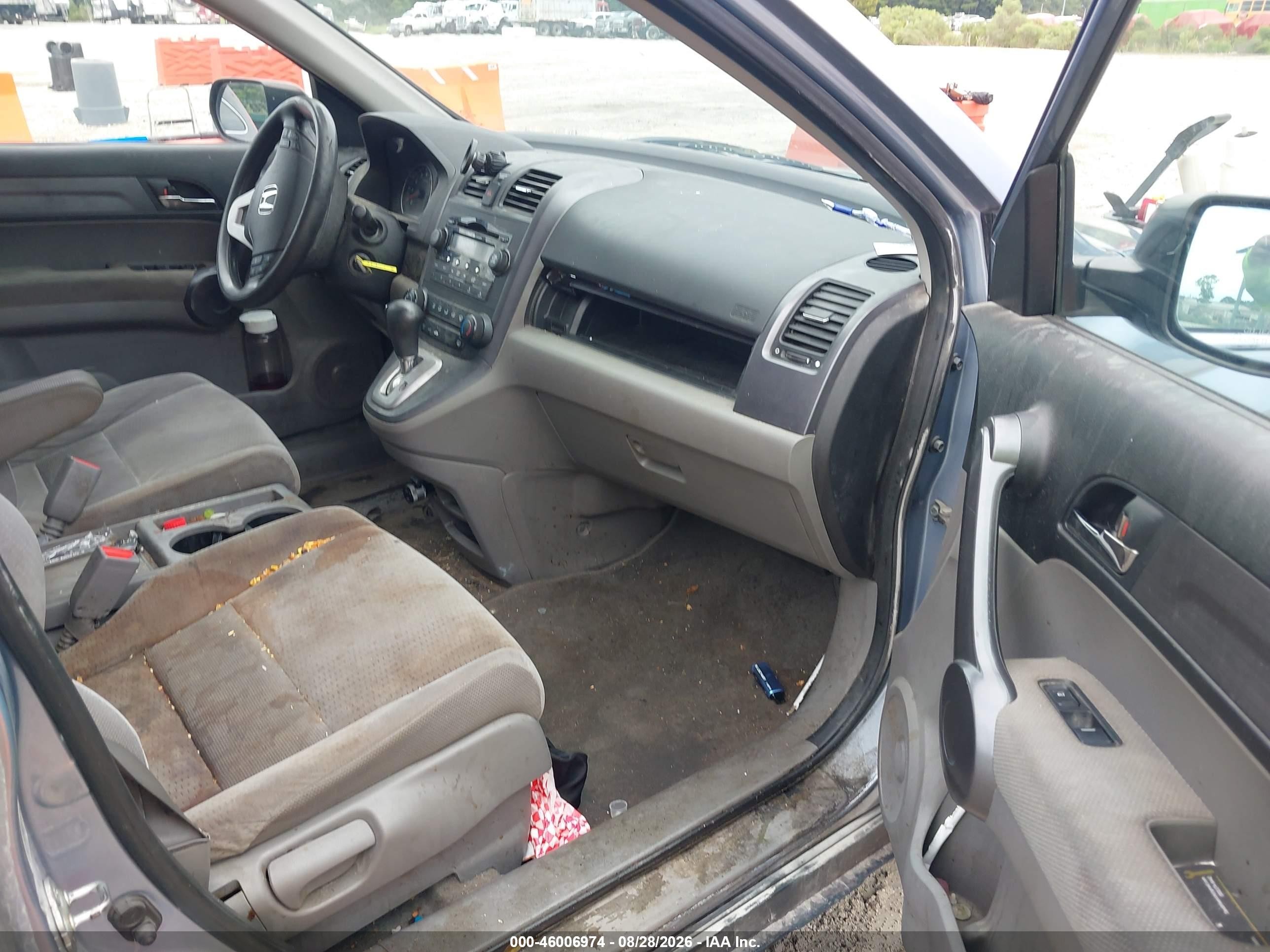 2008 Honda Cr-v Ex Blue vin: 5J6RE38598L010072