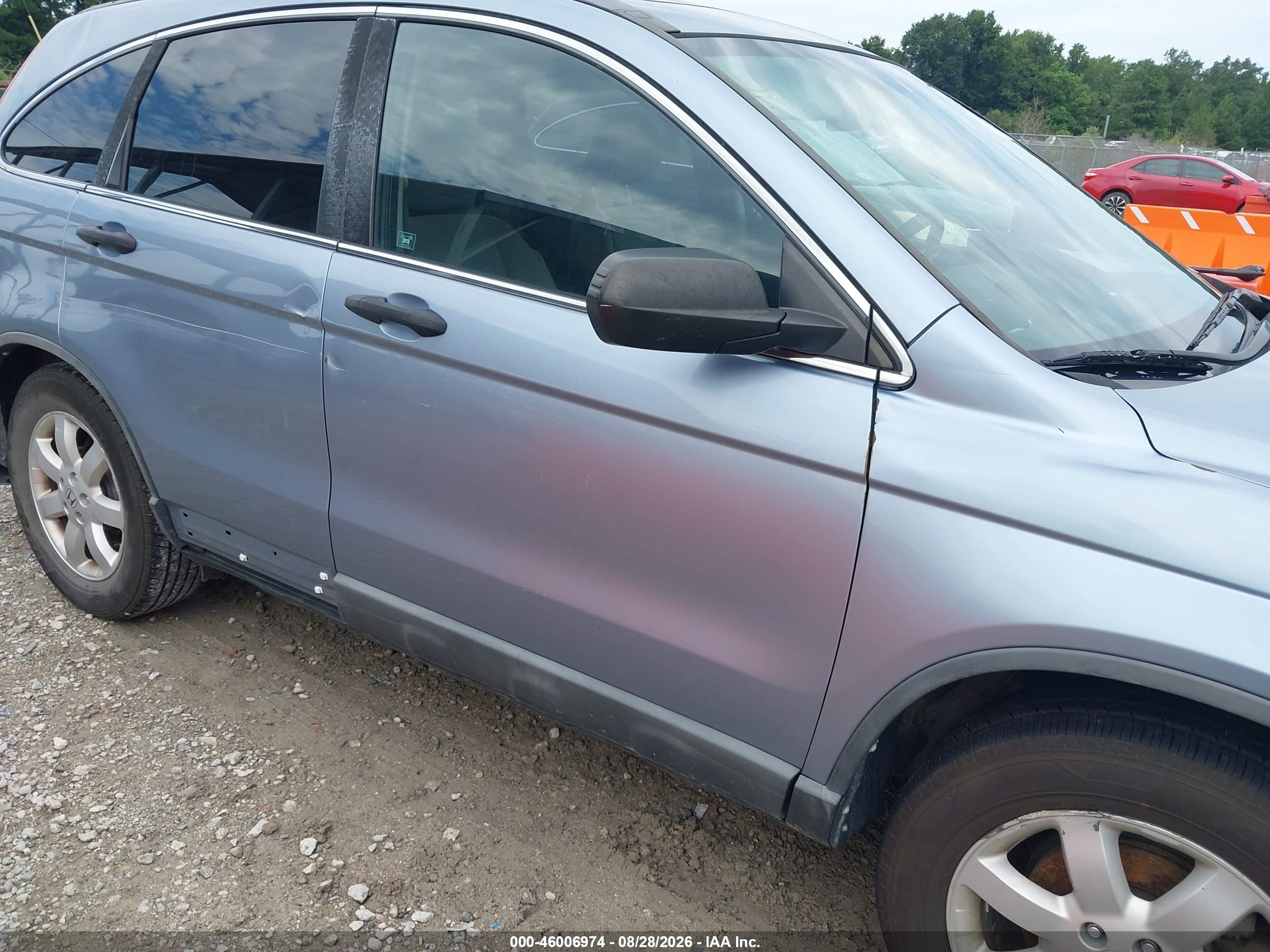 2008 Honda Cr-v Ex Blue vin: 5J6RE38598L010072