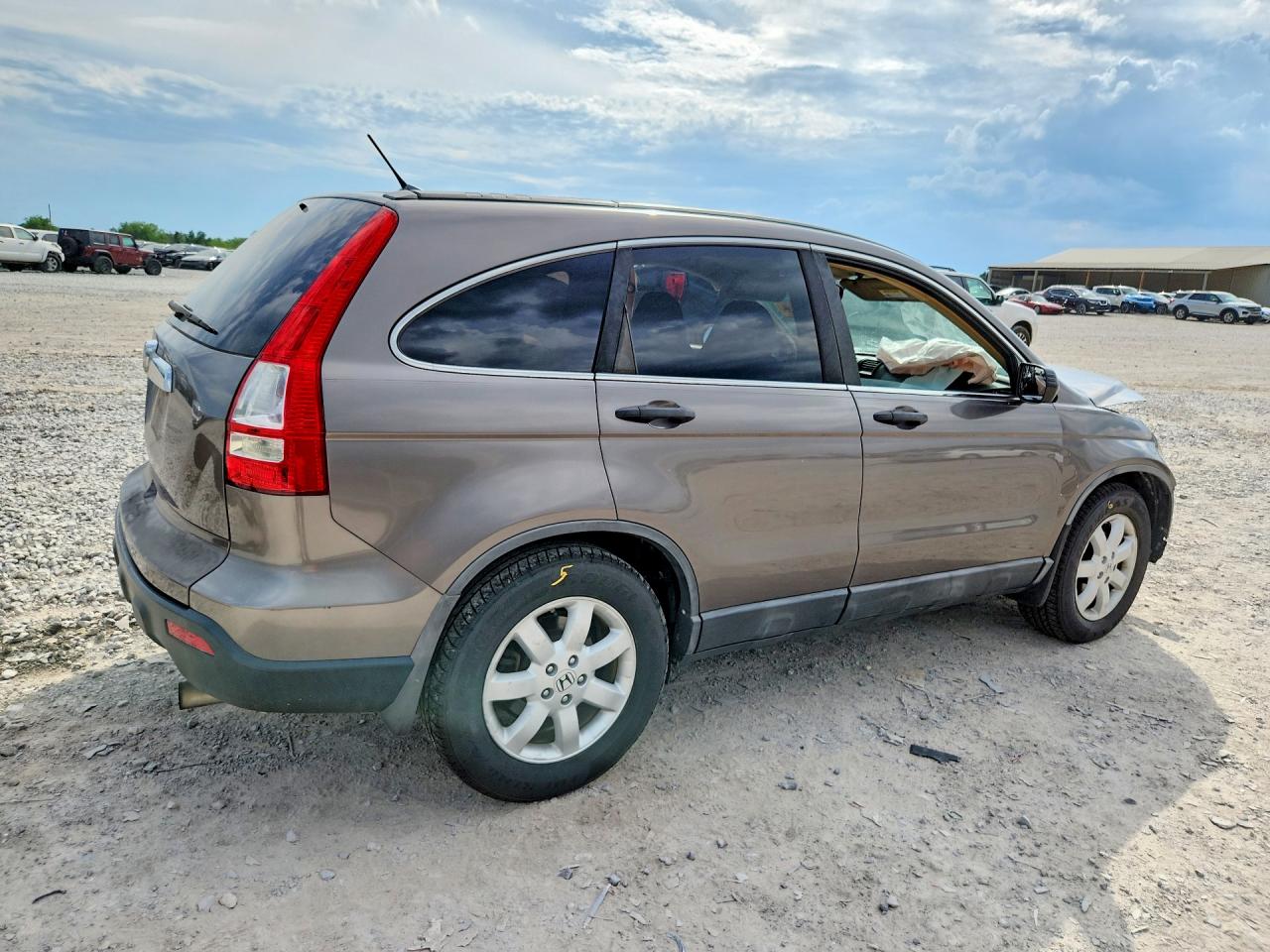 2009 Honda Cr-v Ex Brown vin: 5J6RE385X9L005867
