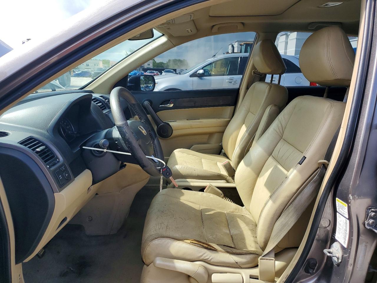 2009 Honda Cr-v Ex Gray vin: 5J6RE385X9L020935