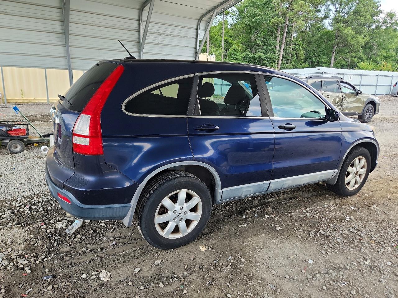 2008 Honda Cr-v Exl Blue vin: 5J6RE38708L003030