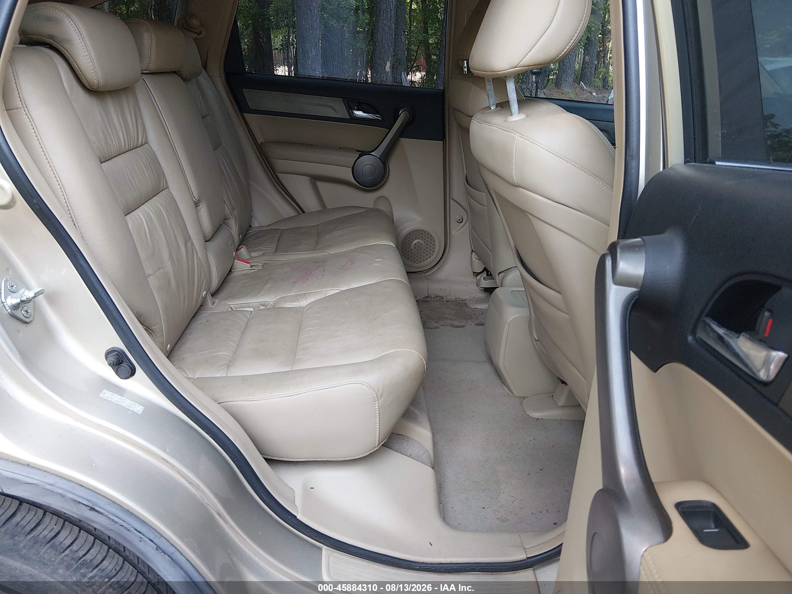 2009 Honda Cr-v Ex-l Gold vin: 5J6RE38709L004079