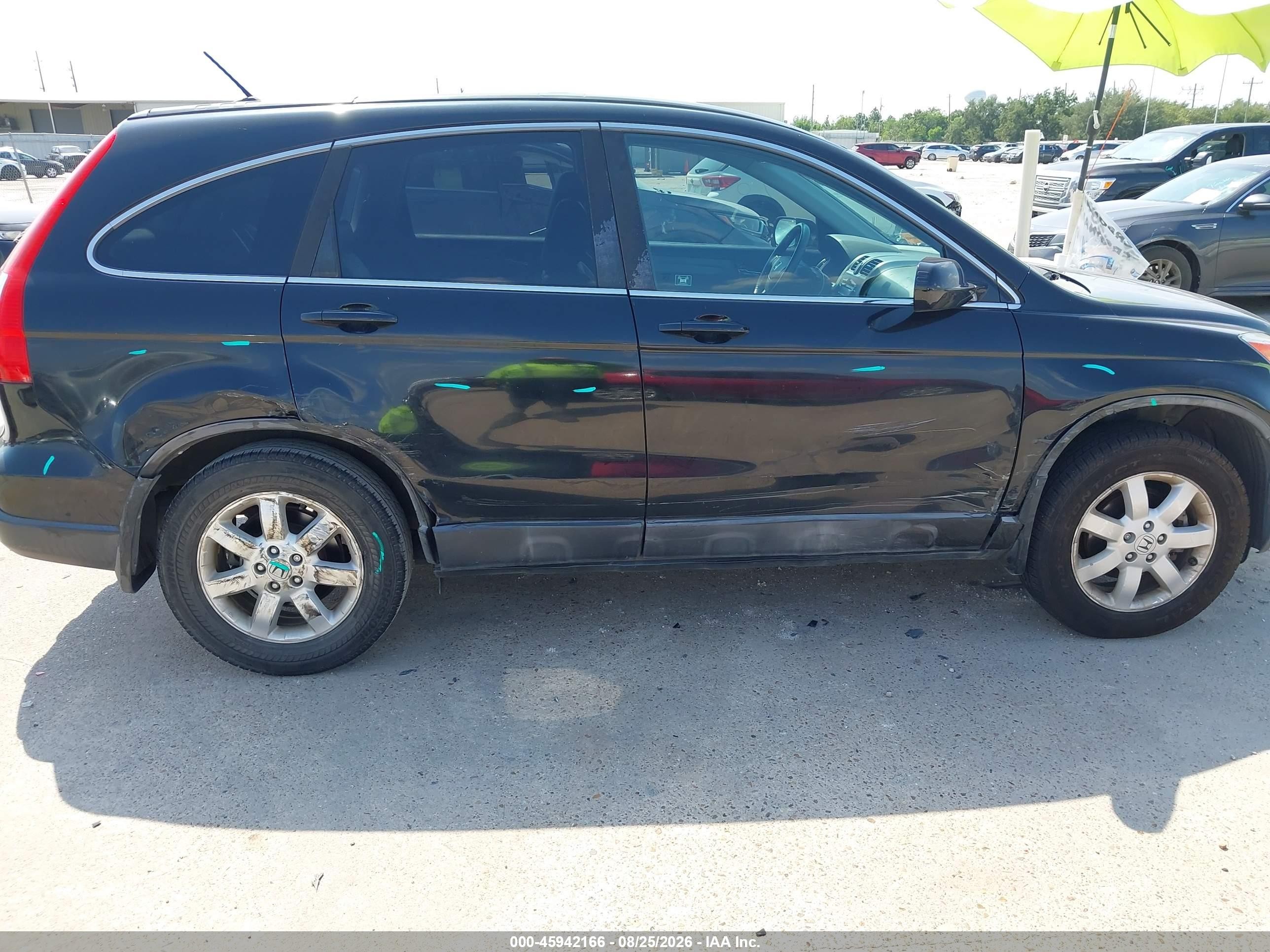 2009 Honda Cr-v Ex-l Черный vin: 5J6RE38709L011078