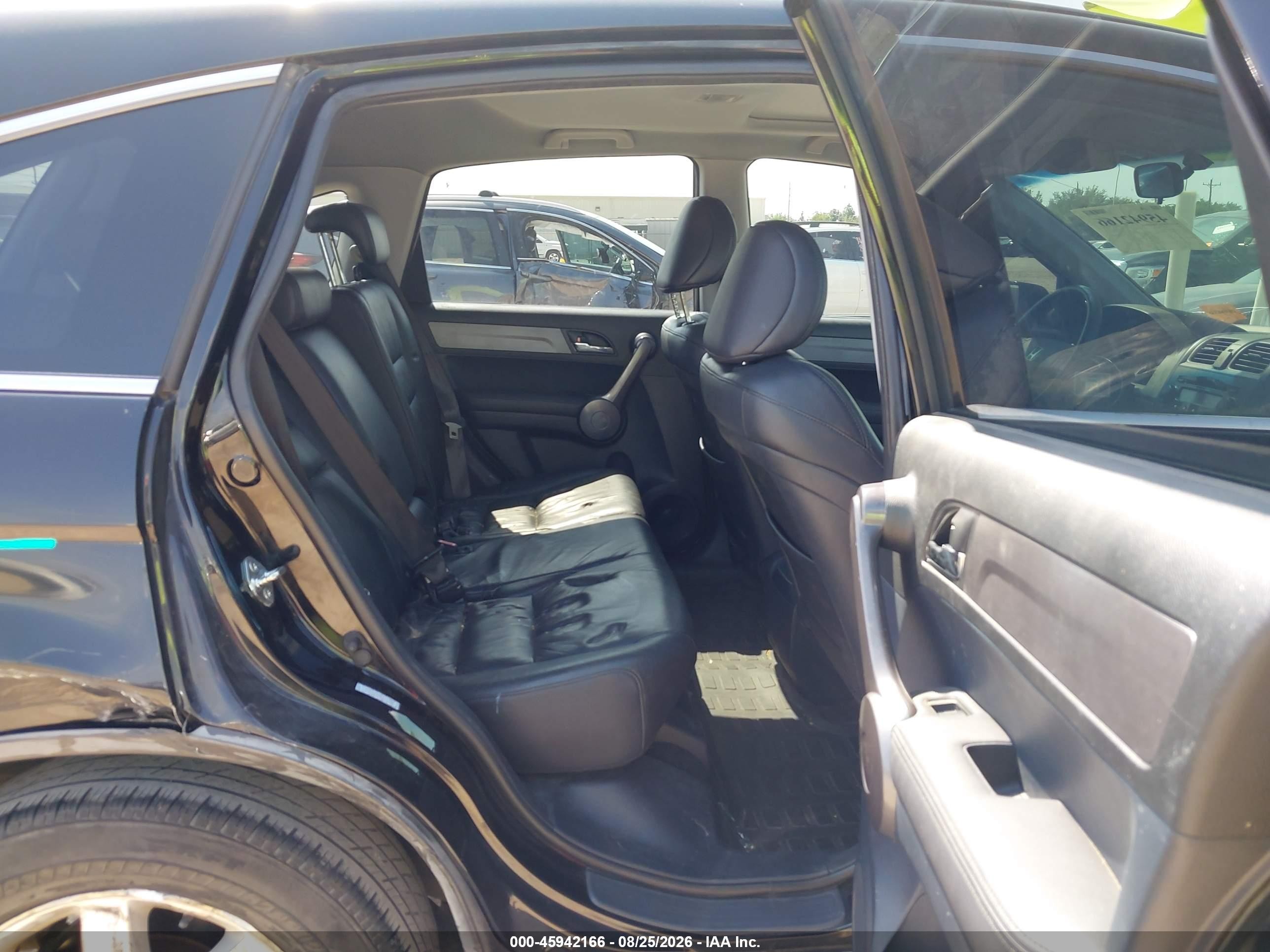 2009 Honda Cr-v Ex-l Черный vin: 5J6RE38709L011078
