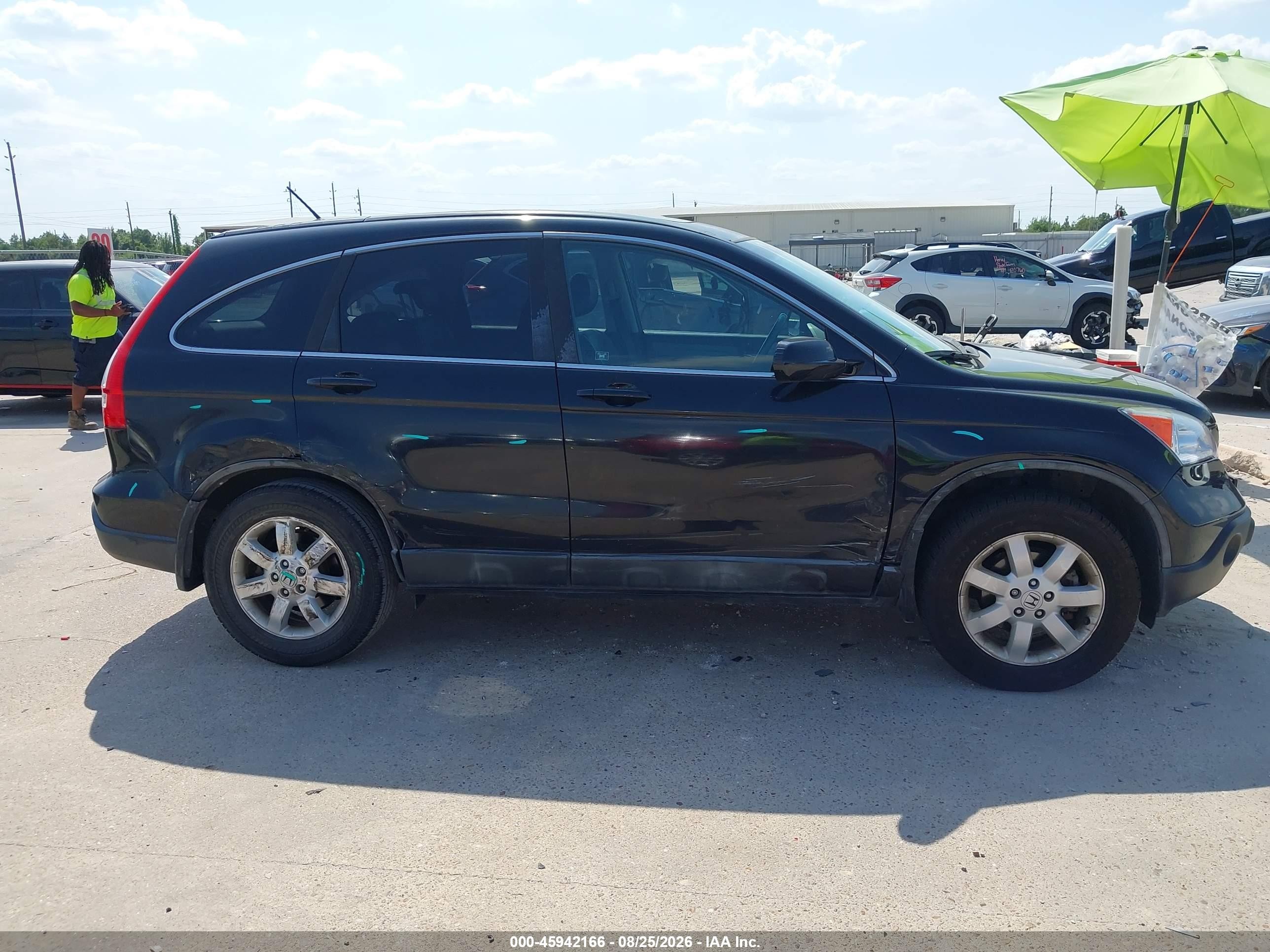 2009 Honda Cr-v Ex-l Черный vin: 5J6RE38709L011078