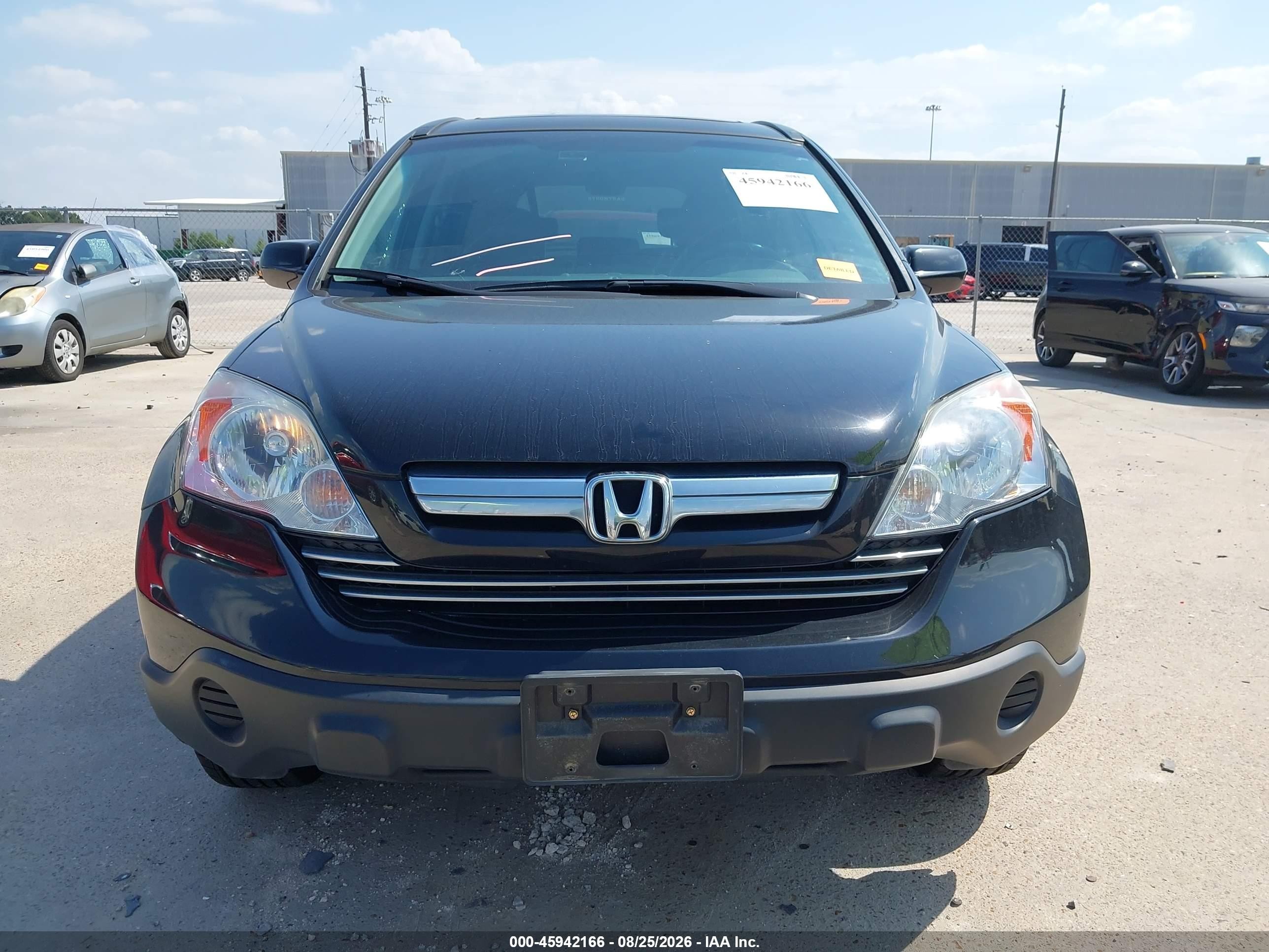 2009 Honda Cr-v Ex-l Черный vin: 5J6RE38709L011078
