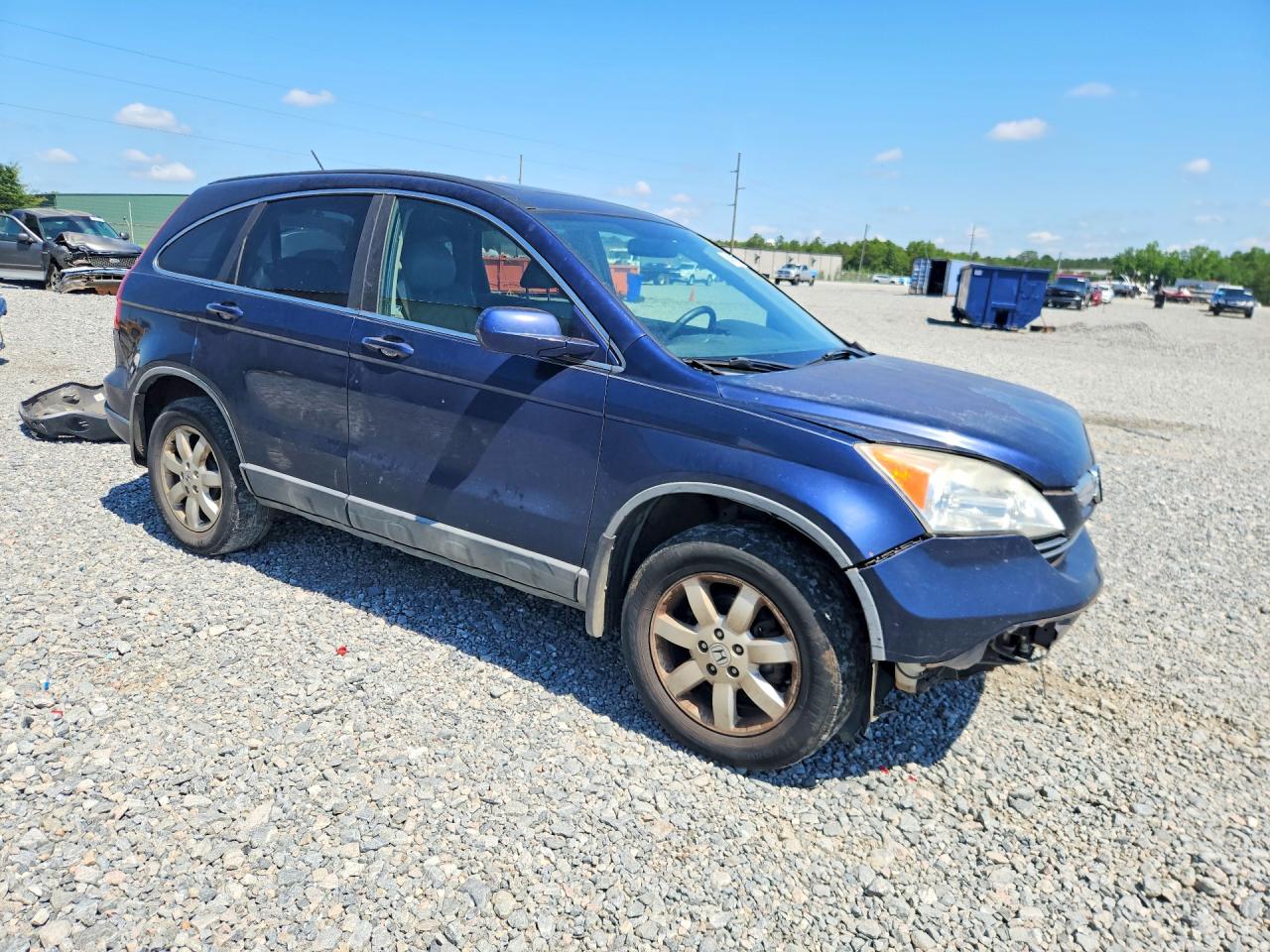 2009 Honda Cr-v Exl Blue vin: 5J6RE38709L019469