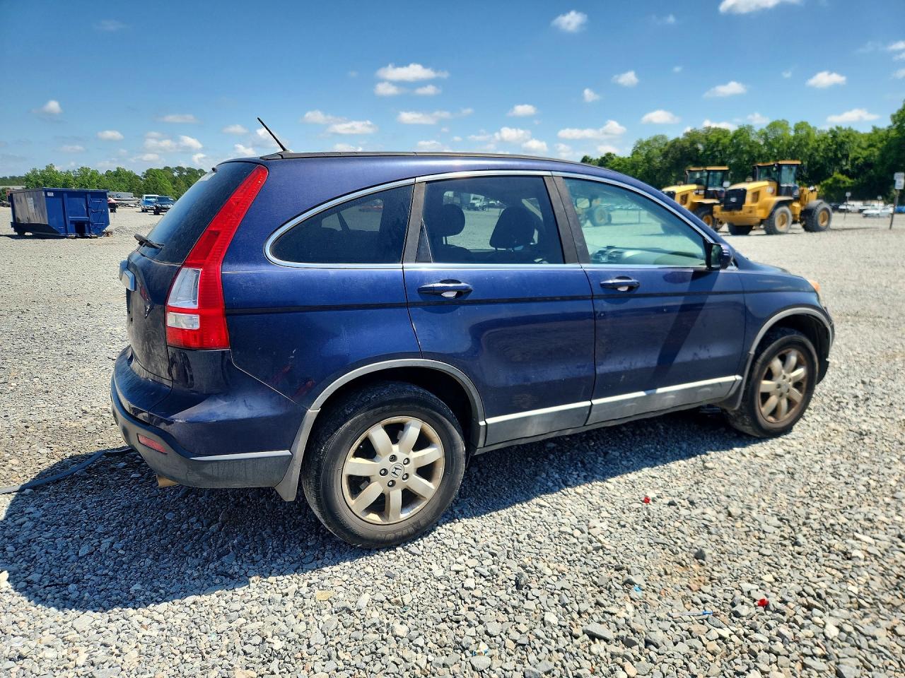 2009 Honda Cr-v Exl Blue vin: 5J6RE38709L019469