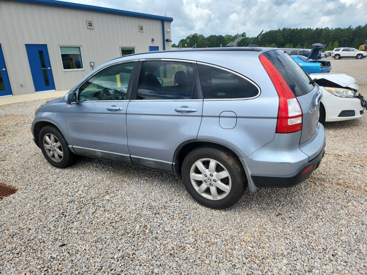 2009 Honda Cr-v Exl Blue vin: 5J6RE38709L027510