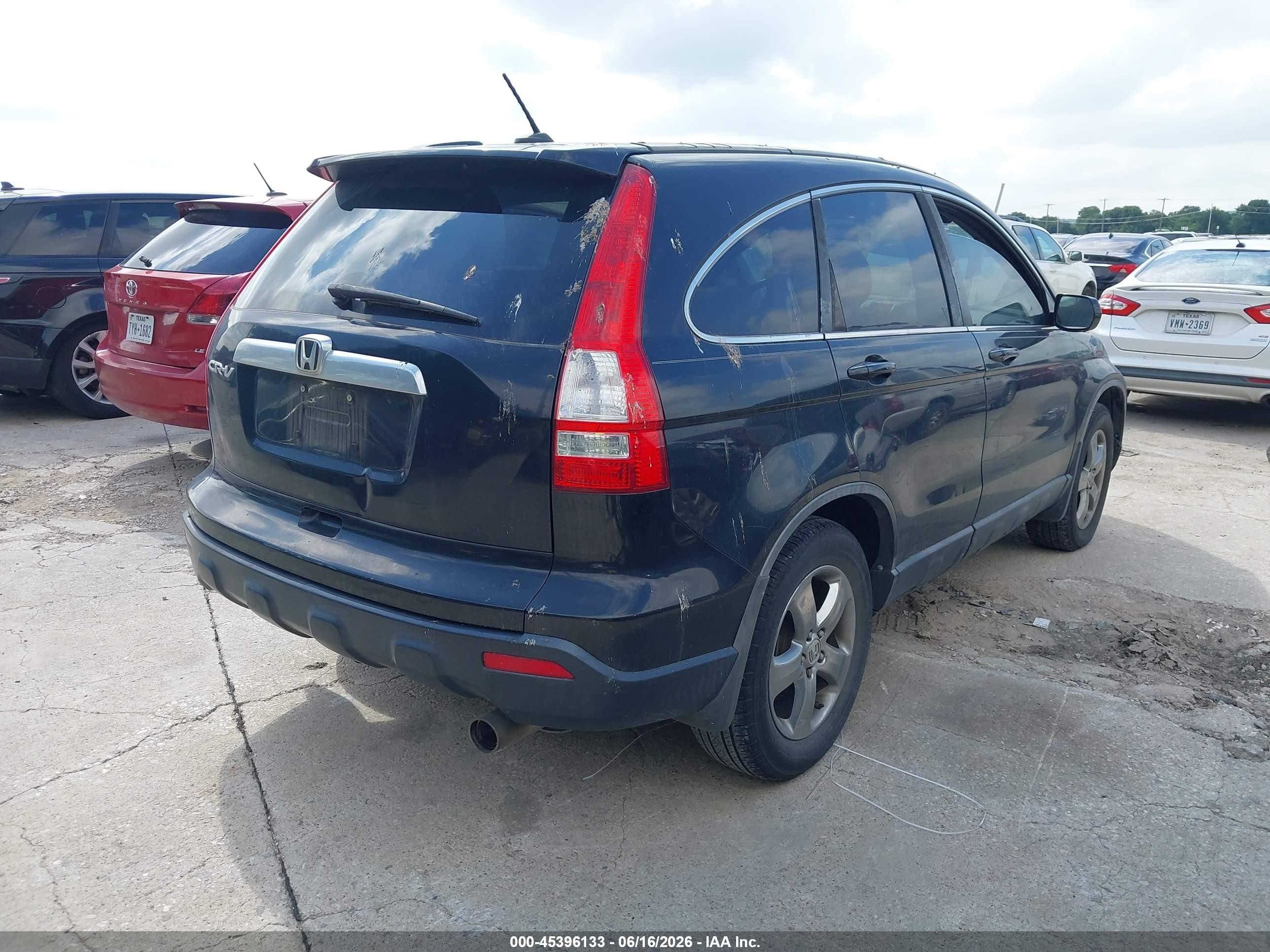 2009 Honda Cr-v Ex-l Black vin: 5J6RE38719L029833