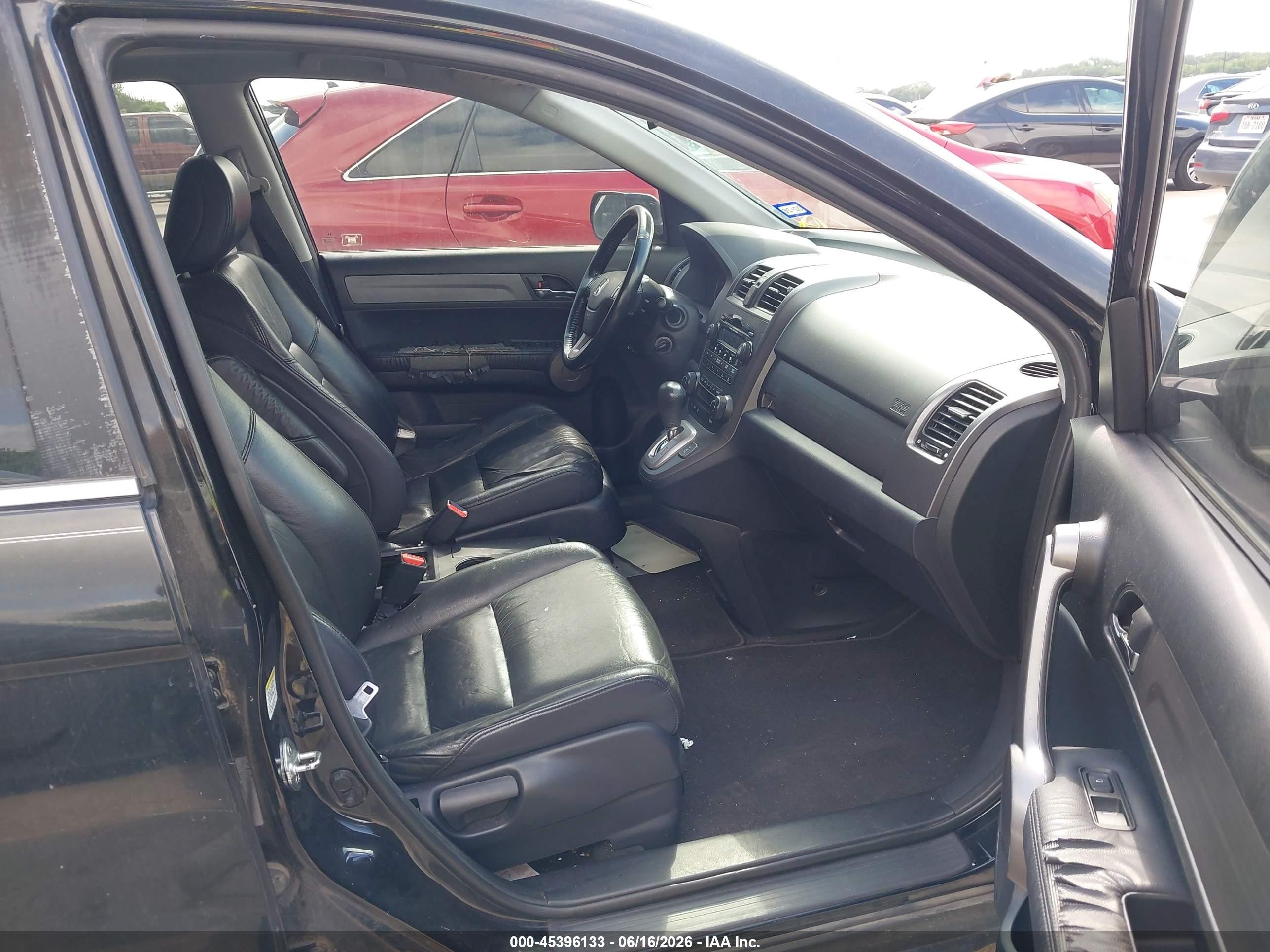 2009 Honda Cr-v Ex-l Black vin: 5J6RE38719L029833