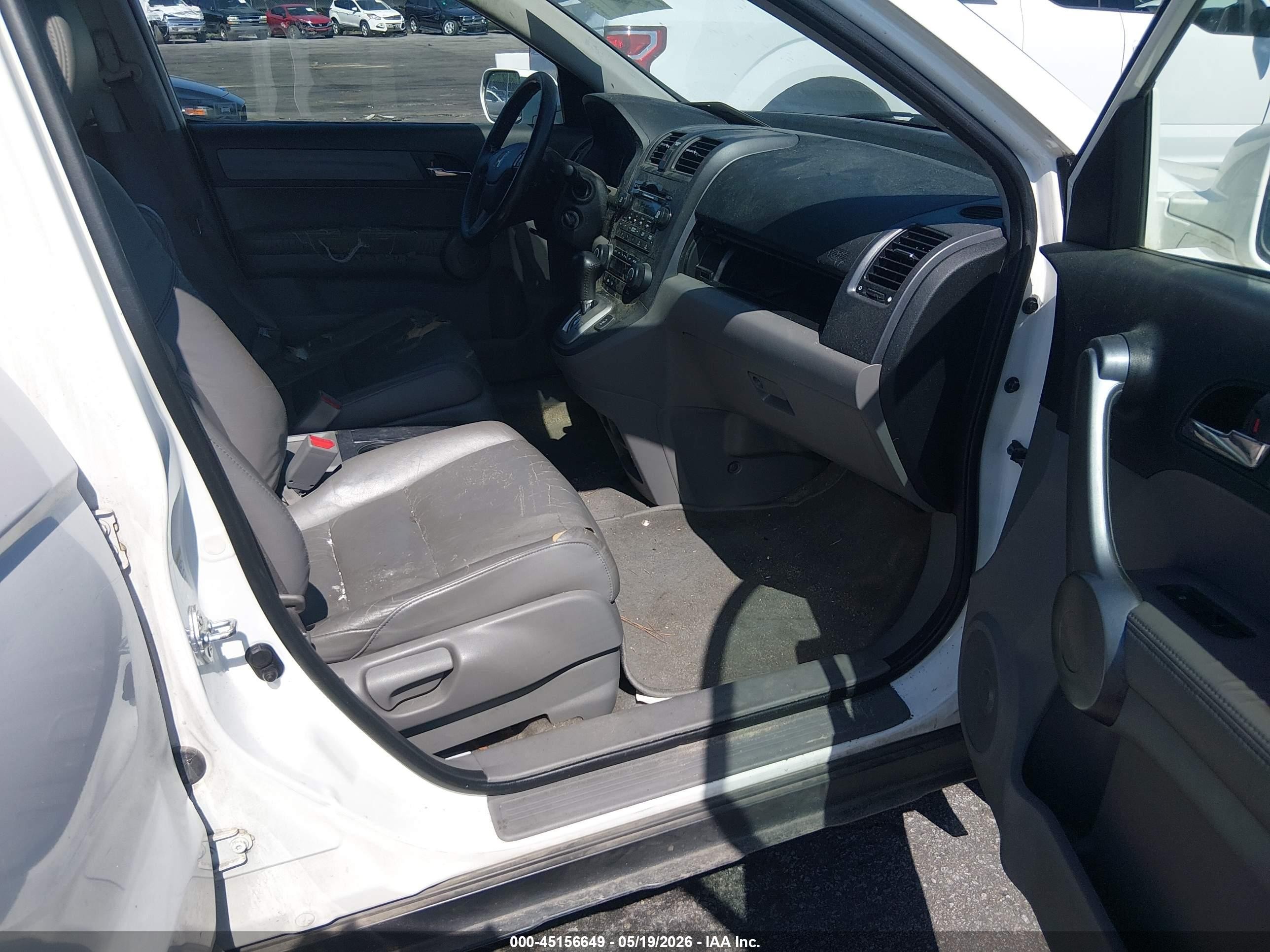 2008 Honda Cr-v Ex-l White vin: 5J6RE38728L005135