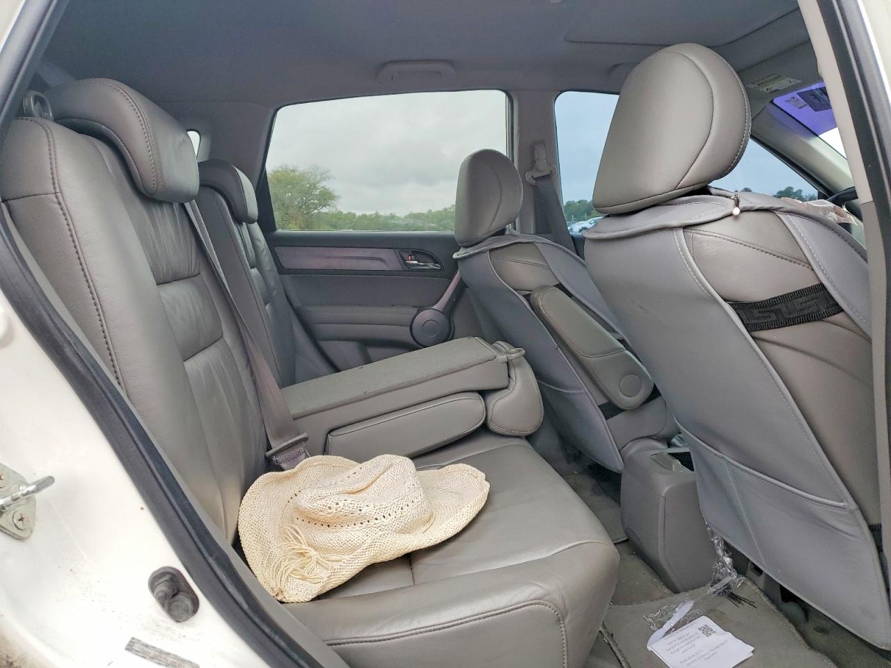 2009 Honda Cr-v Exl White vin: 5J6RE38729L003015