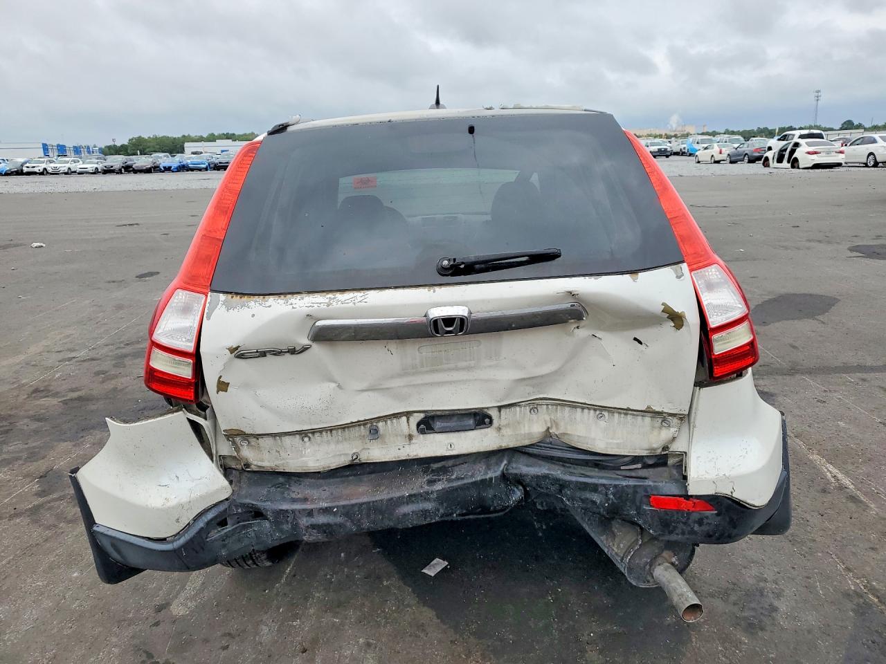 2009 Honda Cr-v Exl White vin: 5J6RE38729L003015