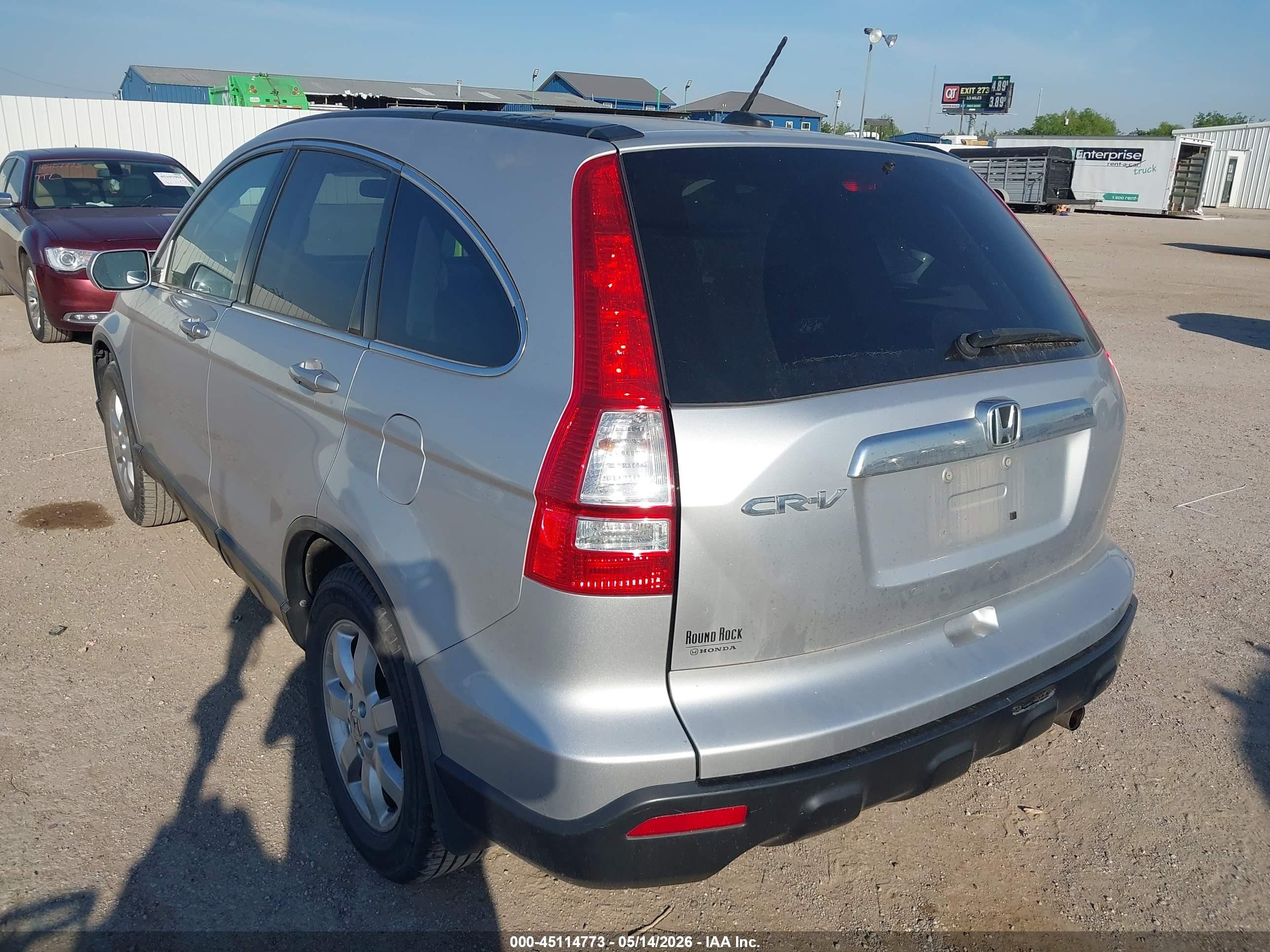 2009 Honda Cr-v Ex-l Silver vin: 5J6RE38729L012880