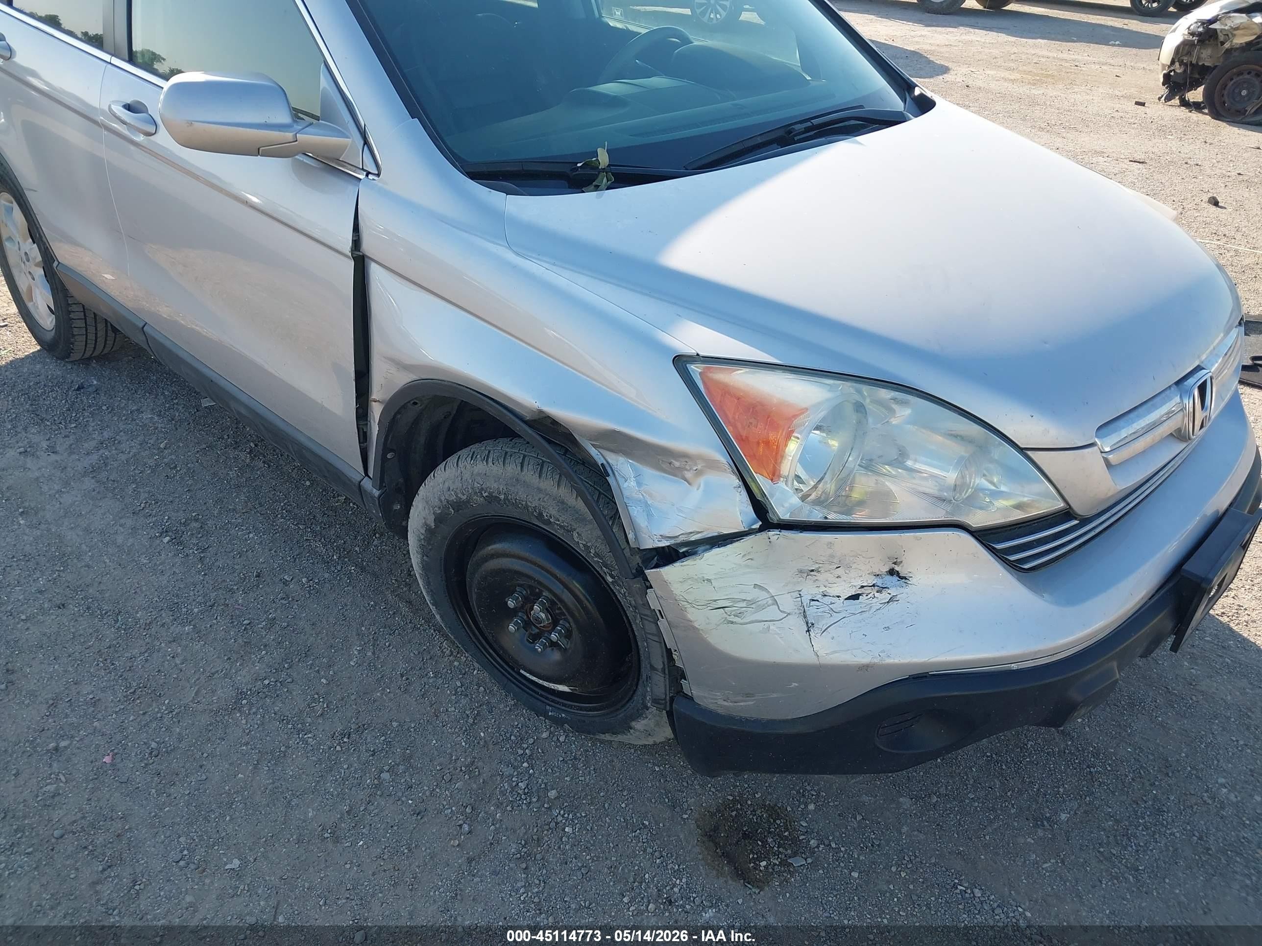2009 Honda Cr-v Ex-l Silver vin: 5J6RE38729L012880