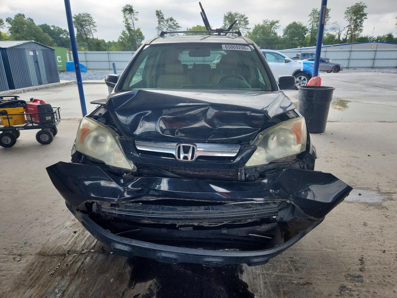 2009 Honda Cr-v Exl Black vin: 5J6RE38729L023281