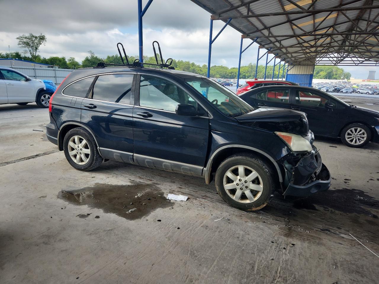 2009 Honda Cr-v Exl Black vin: 5J6RE38729L023281