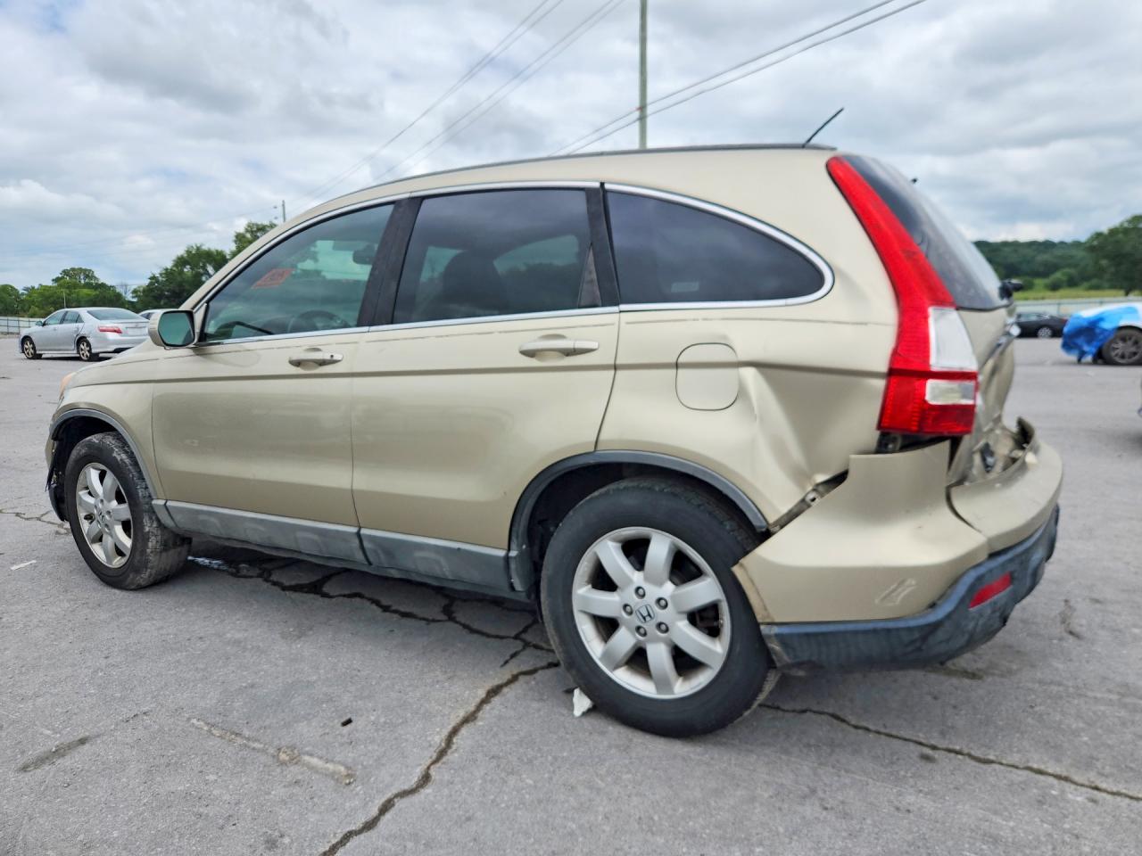 2008 Honda Cr-v Exl Beige vin: 5J6RE38738L007606