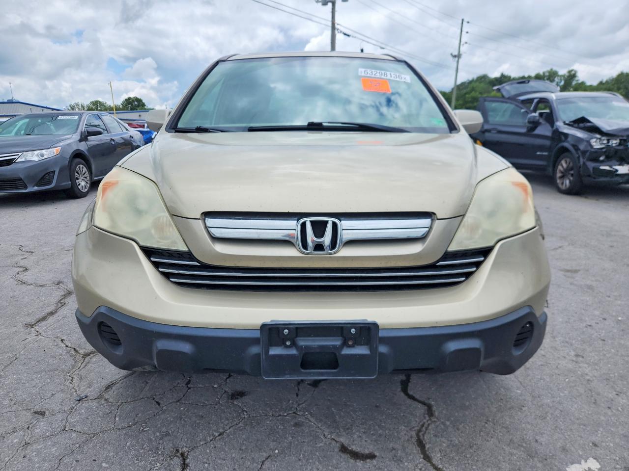 2008 Honda Cr-v Exl Beige vin: 5J6RE38738L007606
