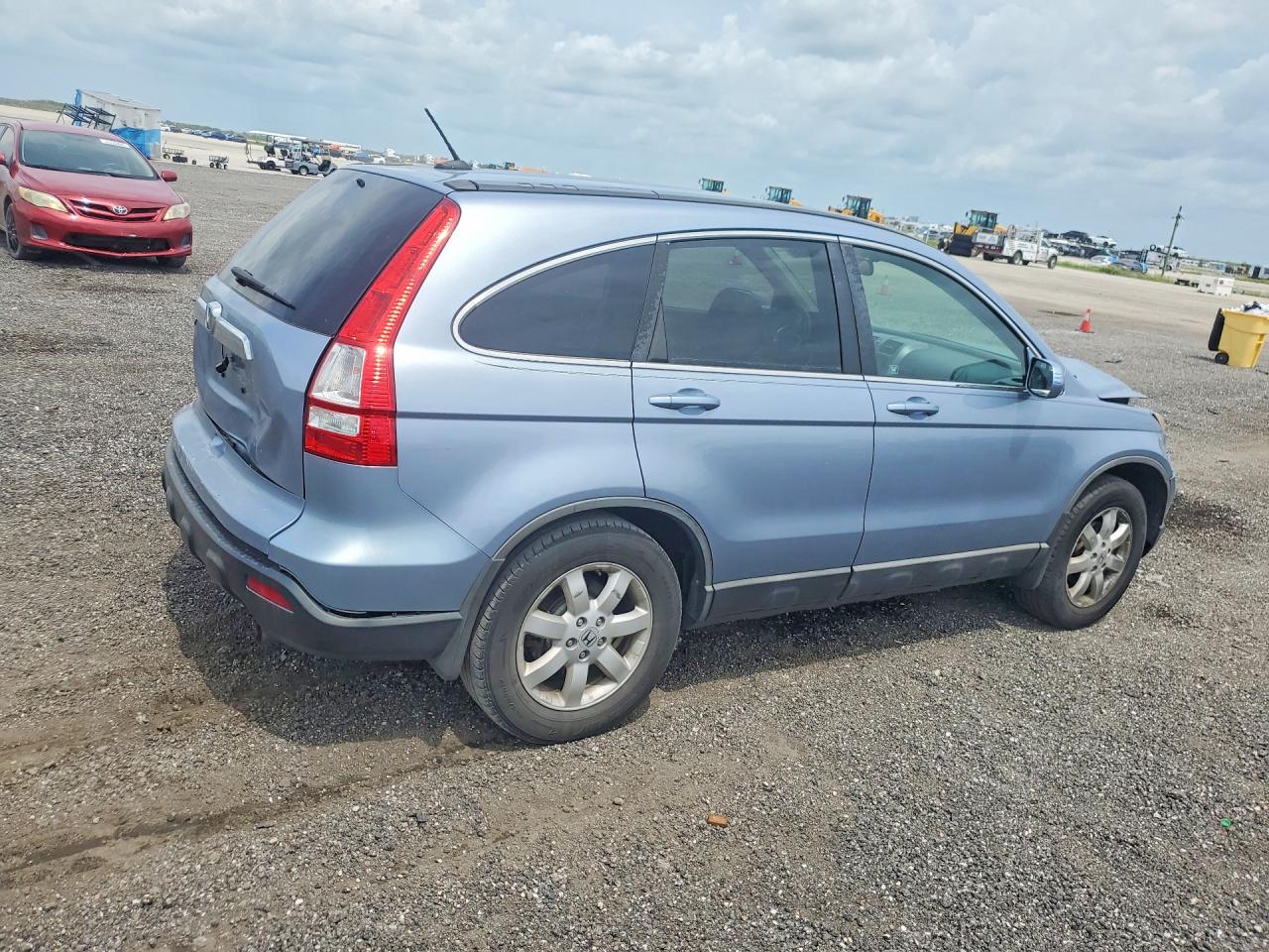 2008 Honda Cr-v Exl Blue vin: 5J6RE38738L009596