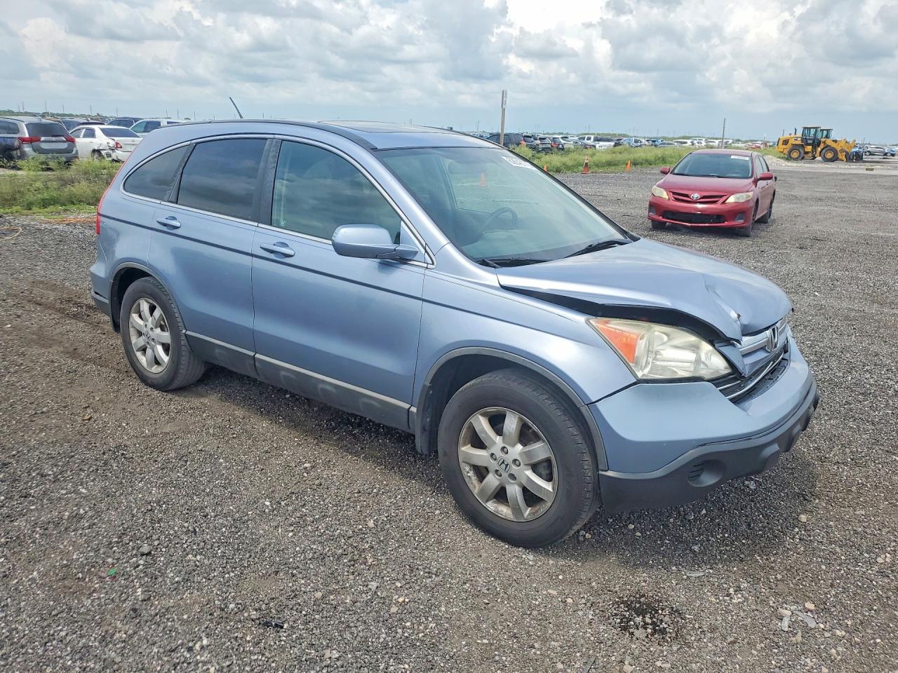 2008 Honda Cr-v Exl Blue vin: 5J6RE38738L009596