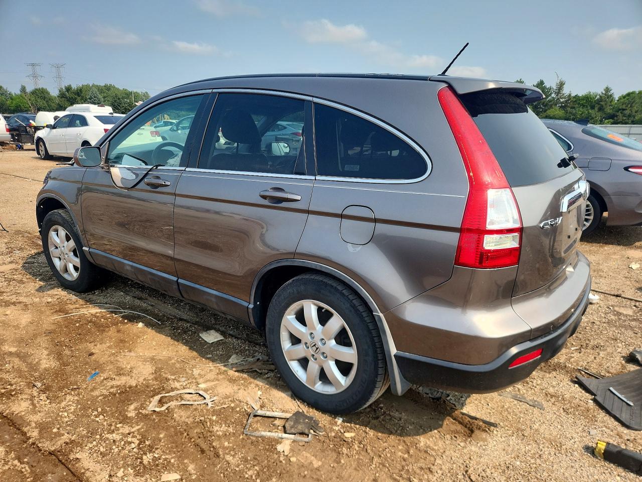 2009 Honda Cr-v Exl Brown vin: 5J6RE38739L011351