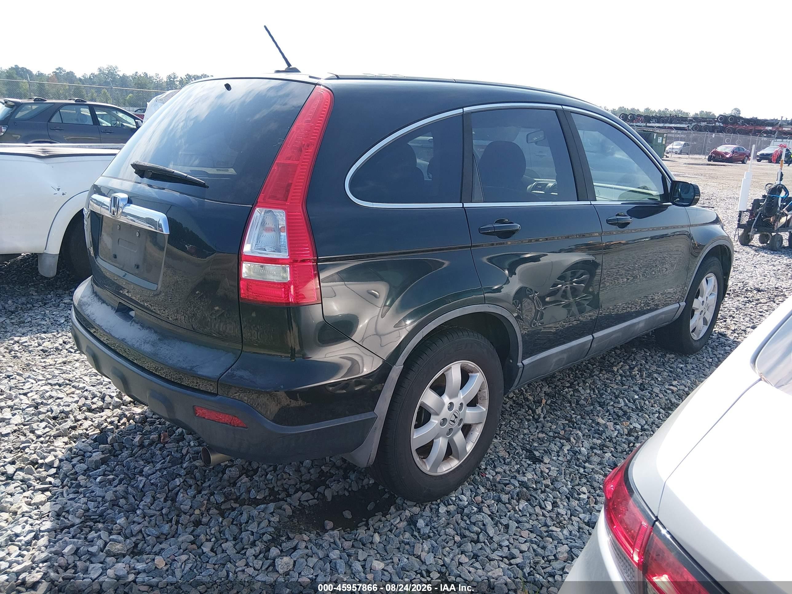 2009 Honda Cr-v Ex-l Black vin: 5J6RE38739L035679