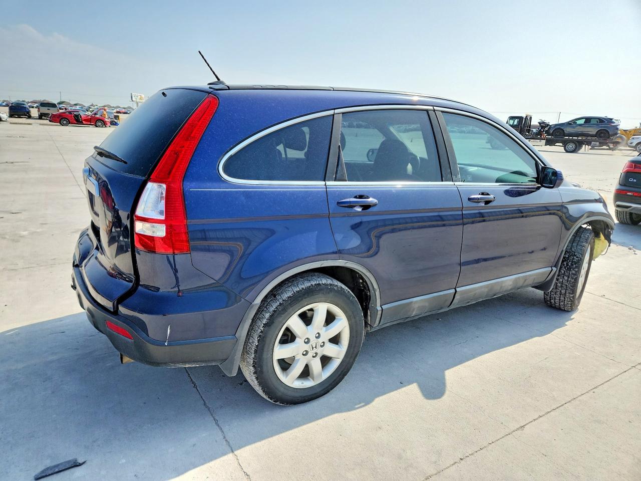 2008 Honda Cr-v Exl Blue vin: 5J6RE38748L009039