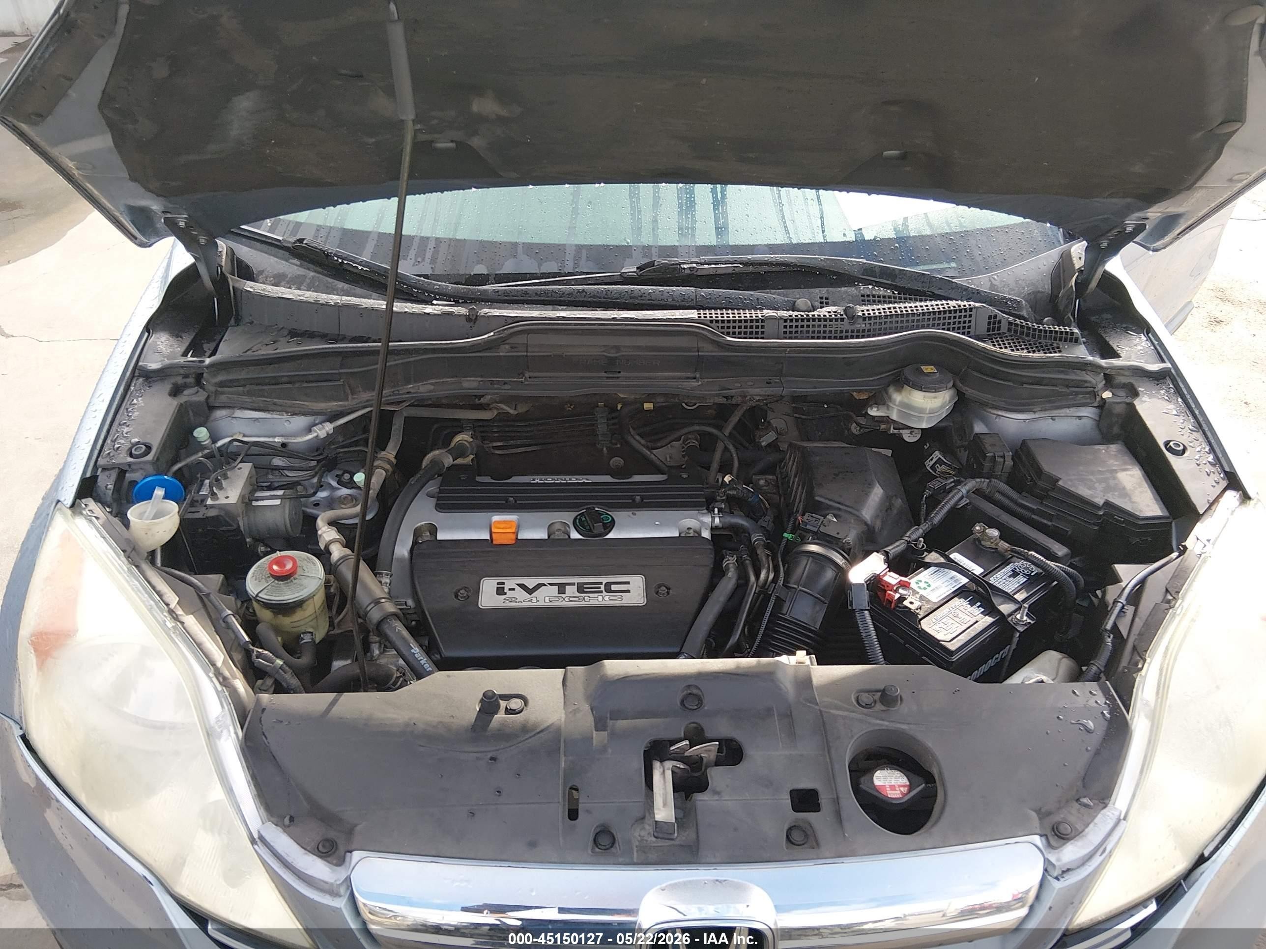 2009 Honda Cr-v Ex-l Light Blue vin: 5J6RE38749L021399