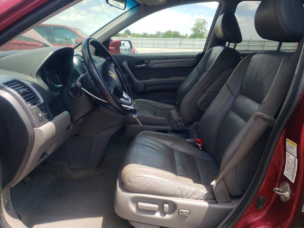 2009 Honda Cr-v Exl Burgundy vin: 5J6RE38749L032614
