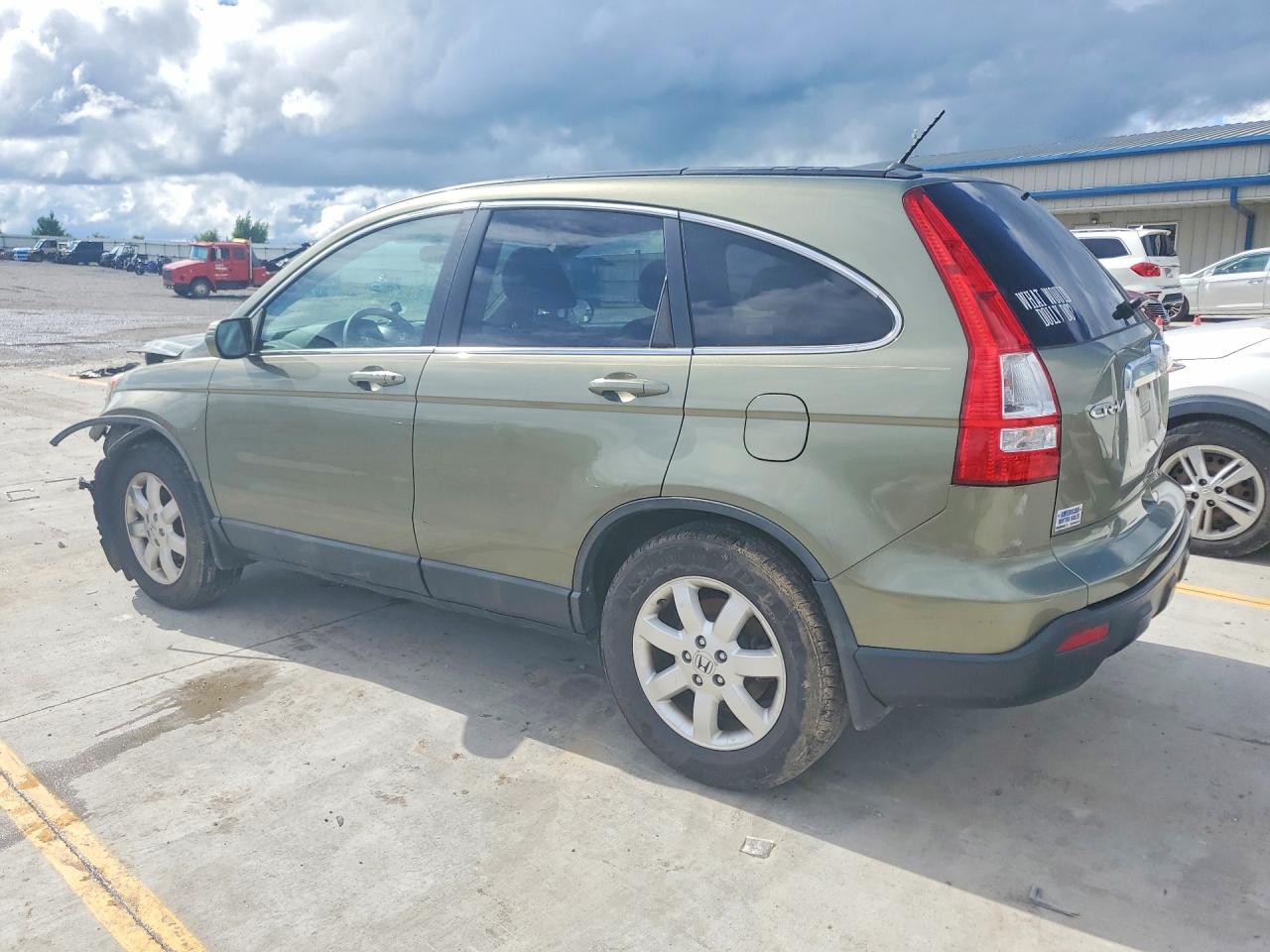 2008 Honda Cr-v Exl Green vin: 5J6RE38758L006103