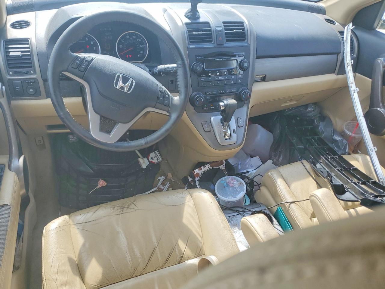 2008 Honda Cr-v Exl Green vin: 5J6RE38758L006103