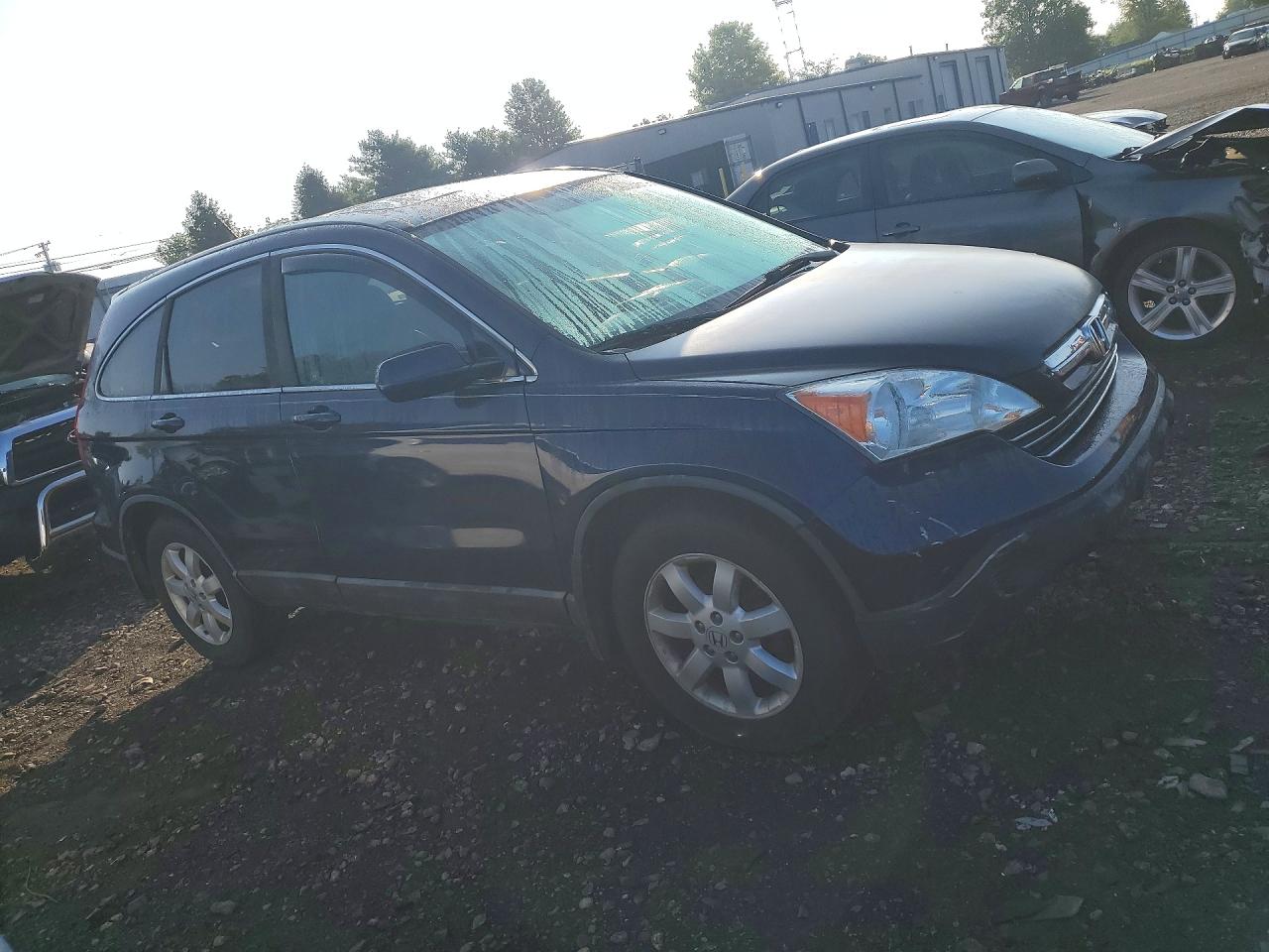 2008 Honda Cr-v Exl Blue vin: 5J6RE38768L001086