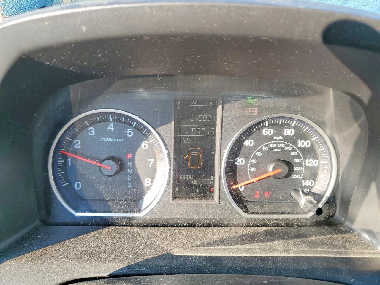 2008 Honda Cr-v Exl Blue vin: 5J6RE38768L001086