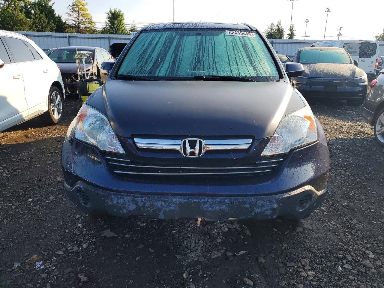 2008 Honda Cr-v Exl Blue vin: 5J6RE38768L001086