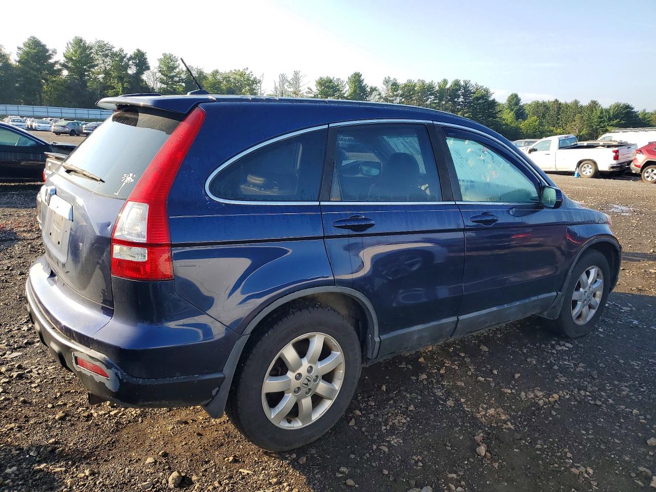 2008 Honda Cr-v Exl Blue vin: 5J6RE38768L001086