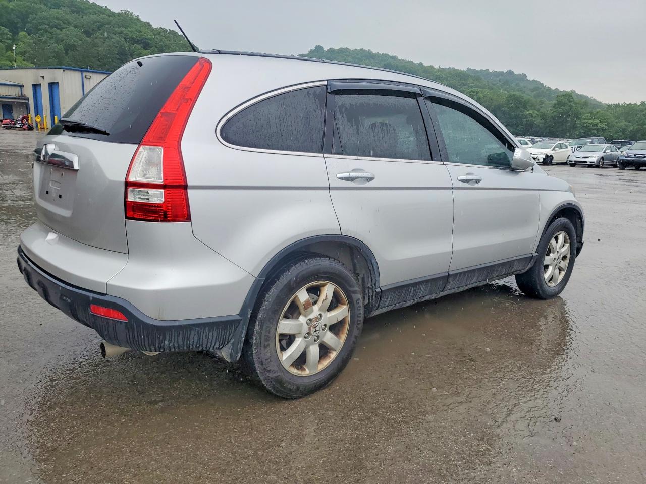 2009 Honda Cr-v Exl Серебряный vin: 5J6RE38769L032548