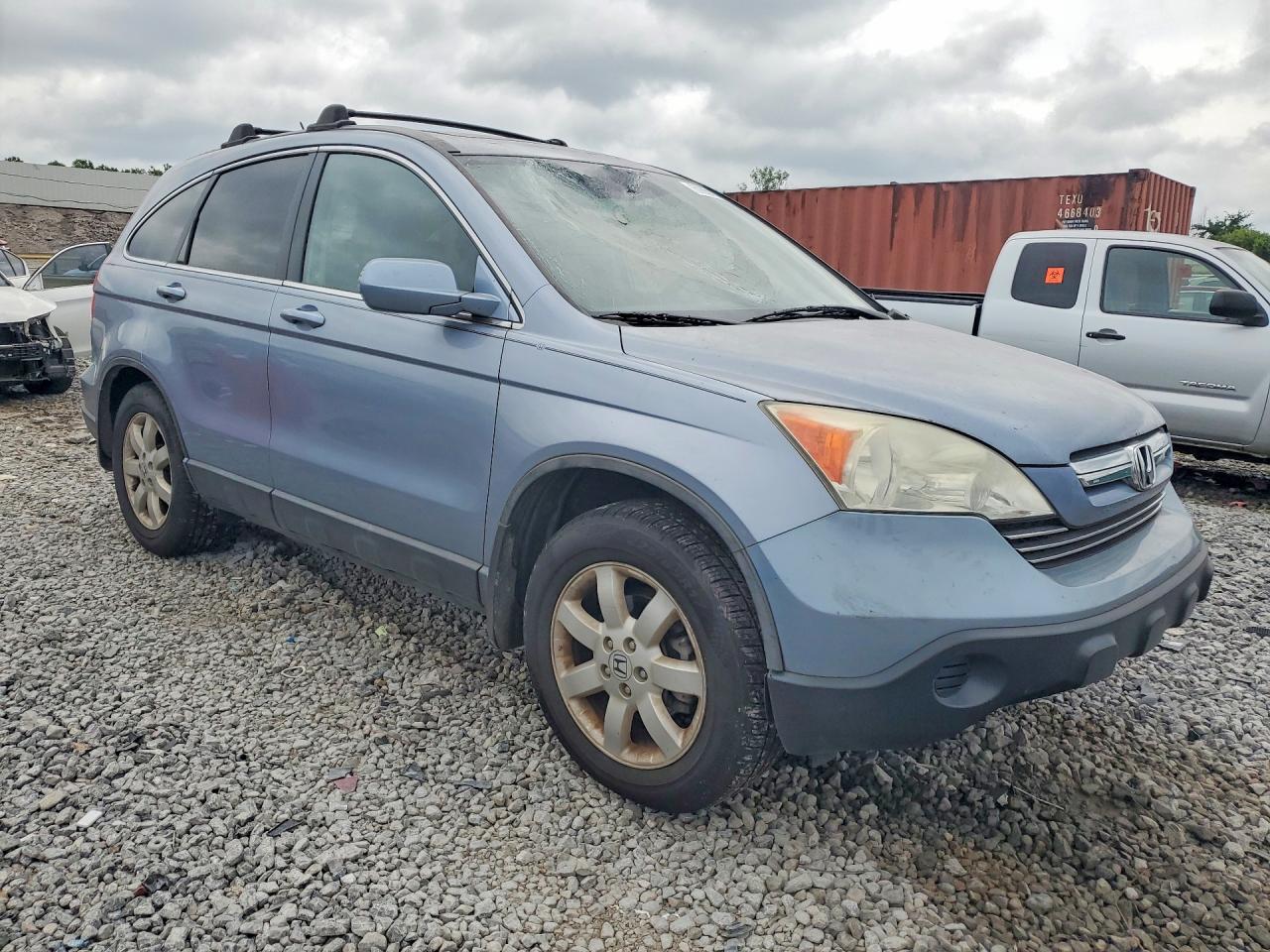 2008 Honda Cr-v Exl Синий vin: 5J6RE38778L001999