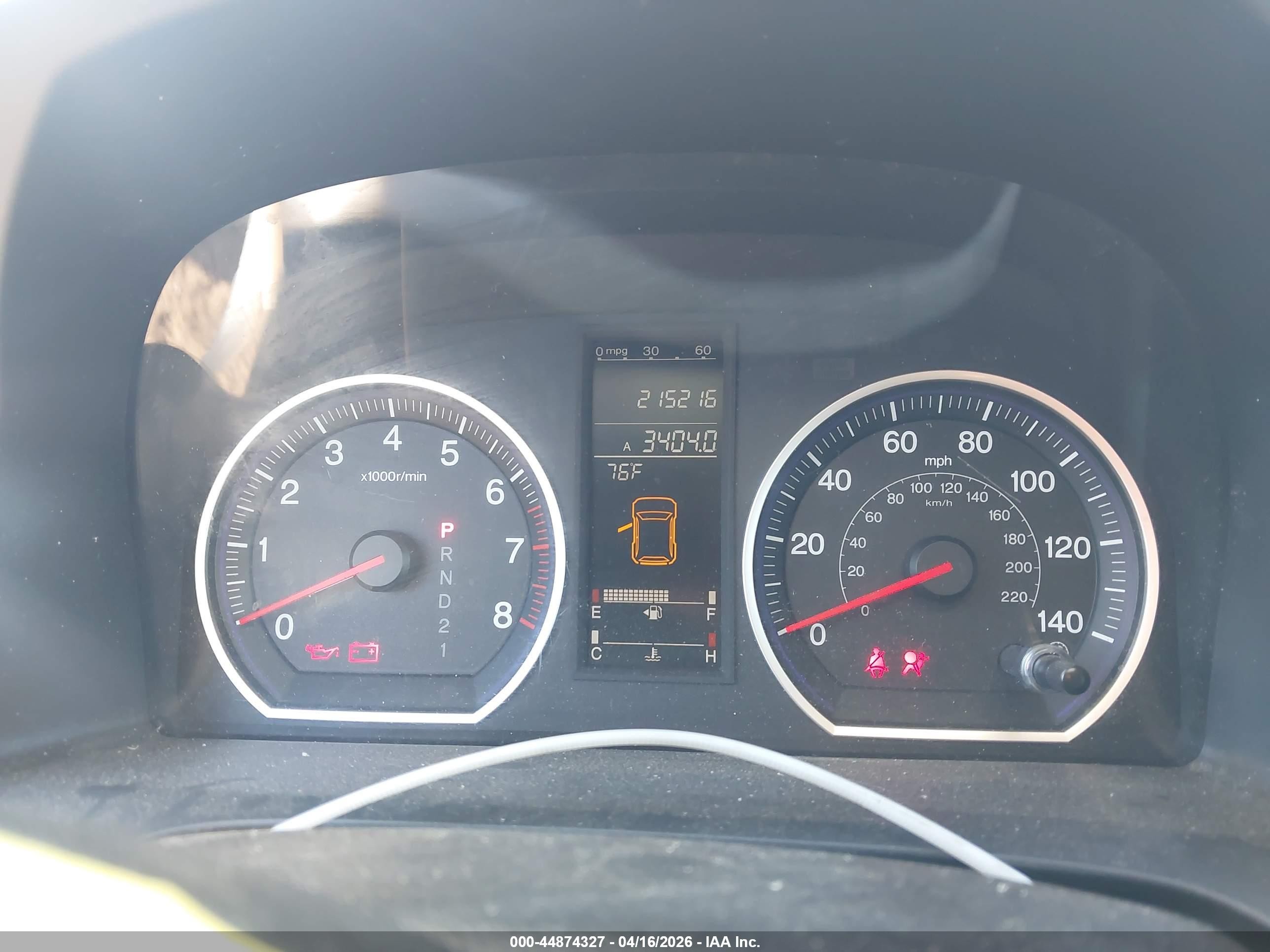 2008 Honda Cr-v Ex-l Белый vin: 5J6RE38778L004286