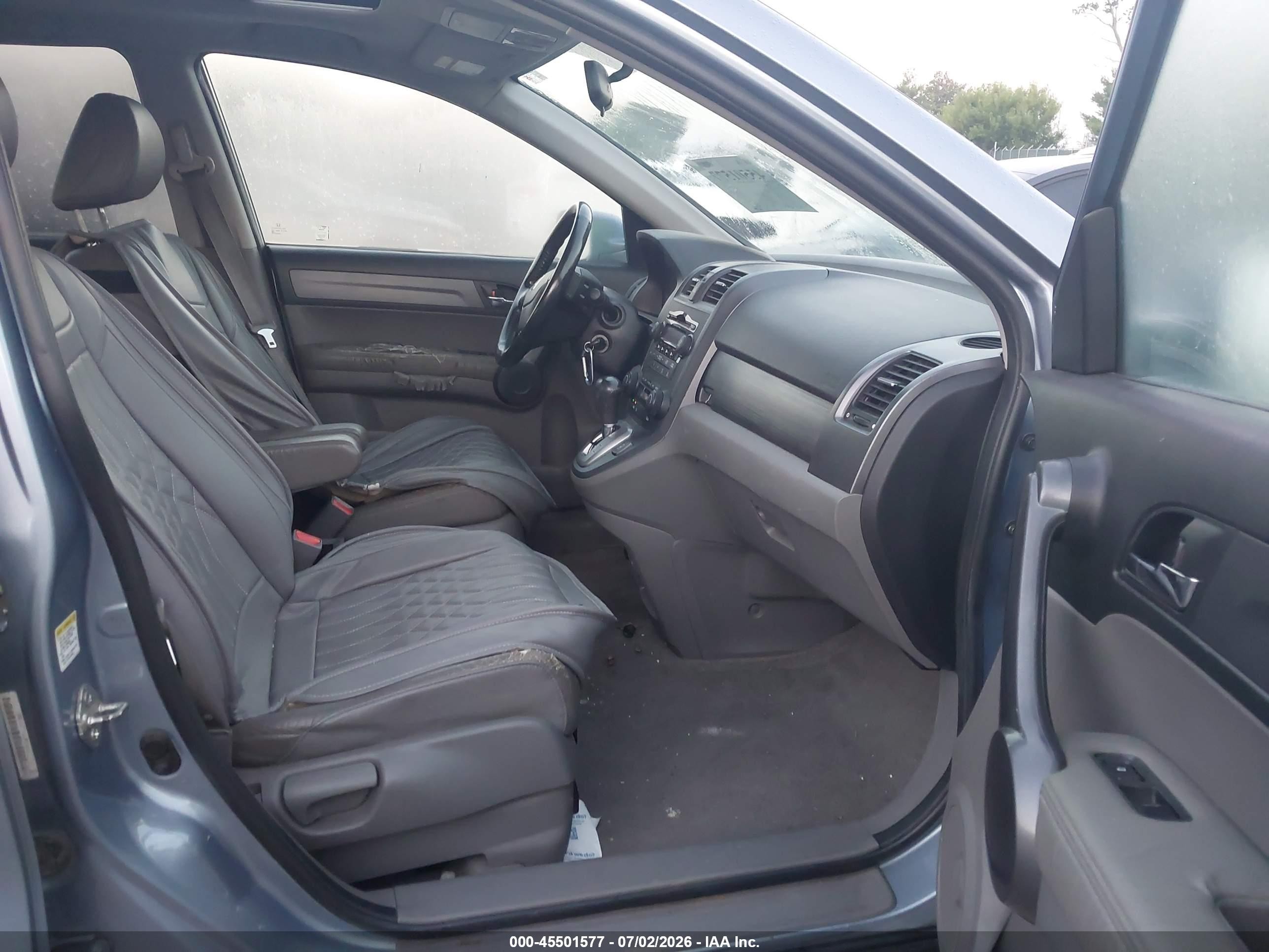 2008 Honda Cr-v Ex-l Blue vin: 5J6RE38778L008306